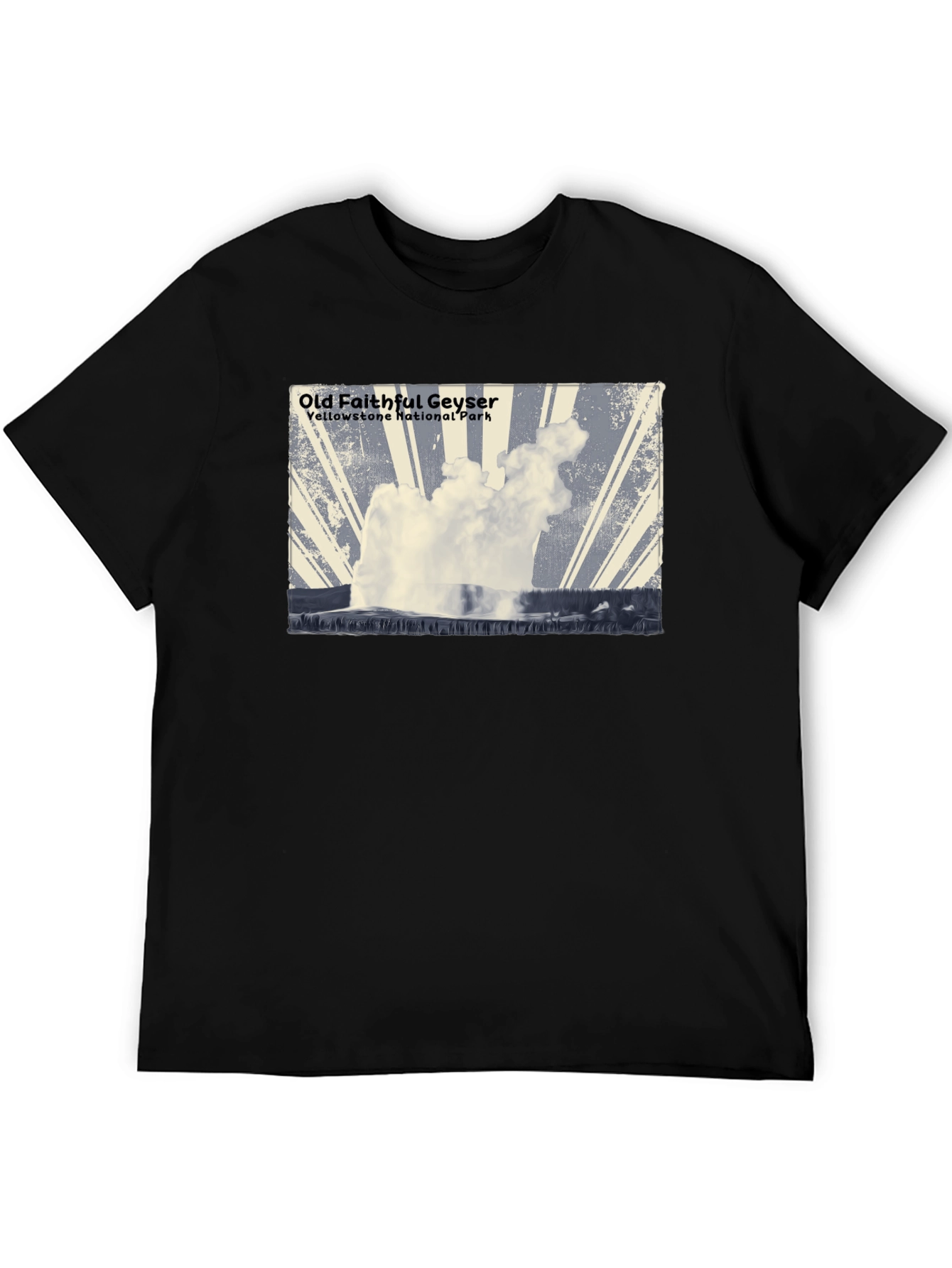Old Faithful Geyser Graphic Tee - Yellowstone