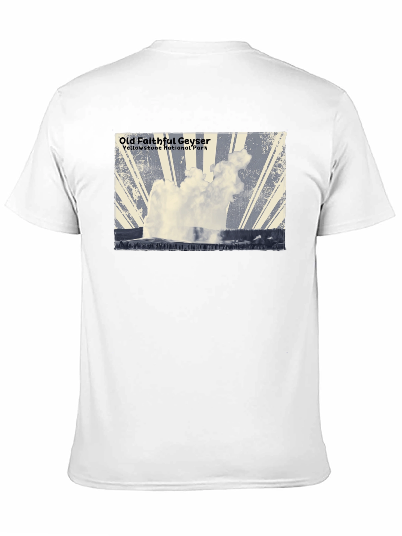 Old Faithful Geyser Graphic Tee - Yellowstone