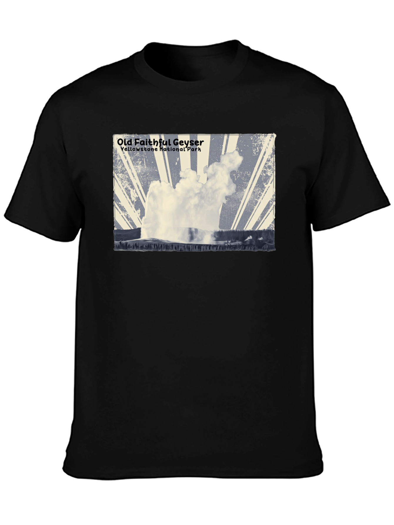 Old Faithful Geyser Graphic Tee - Yellowstone