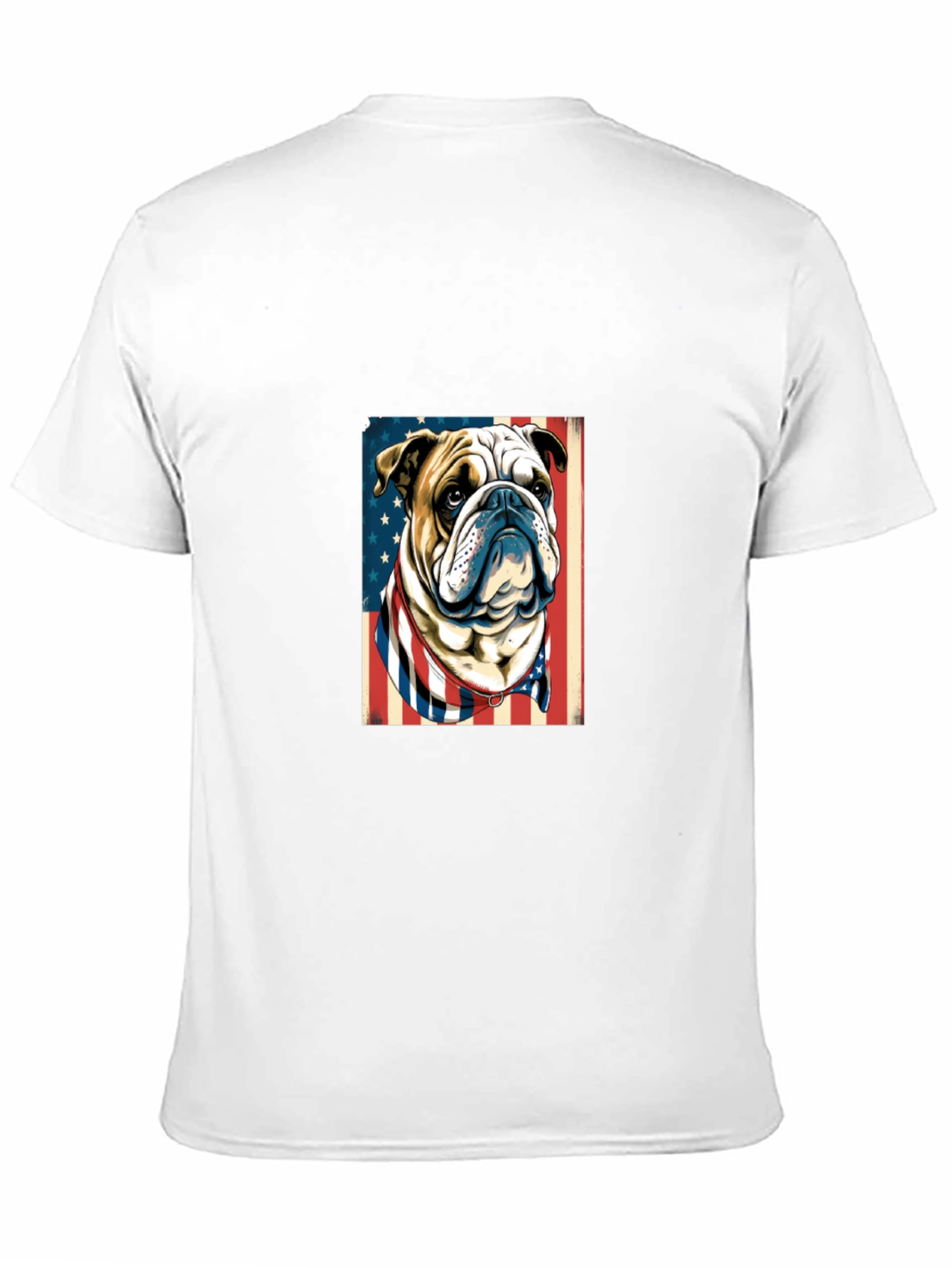 Patriotic Bulldog T-Shirt