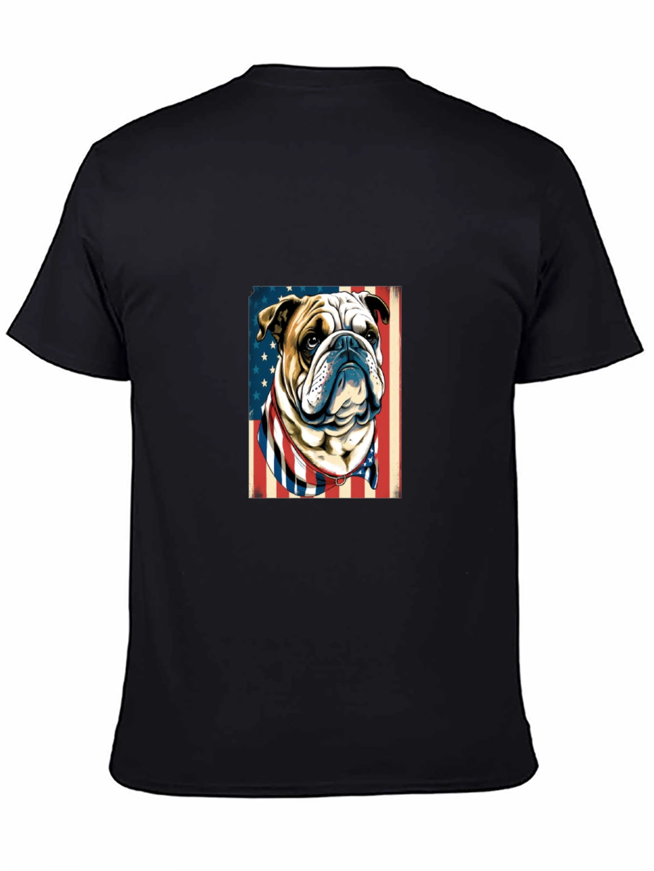 Patriotic Bulldog T-Shirt
