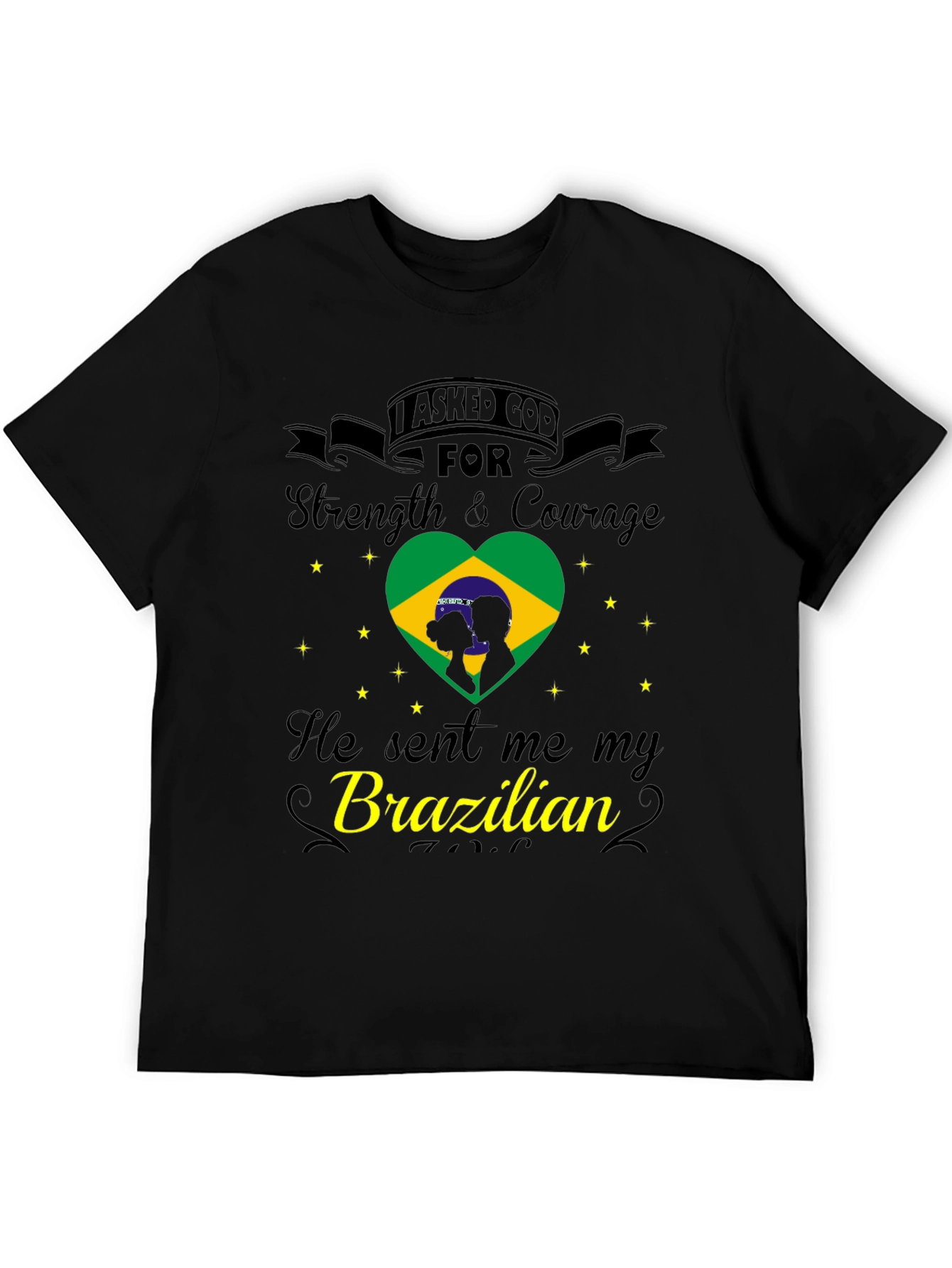 Brazilian Love T-Shirt - Strength & Courage