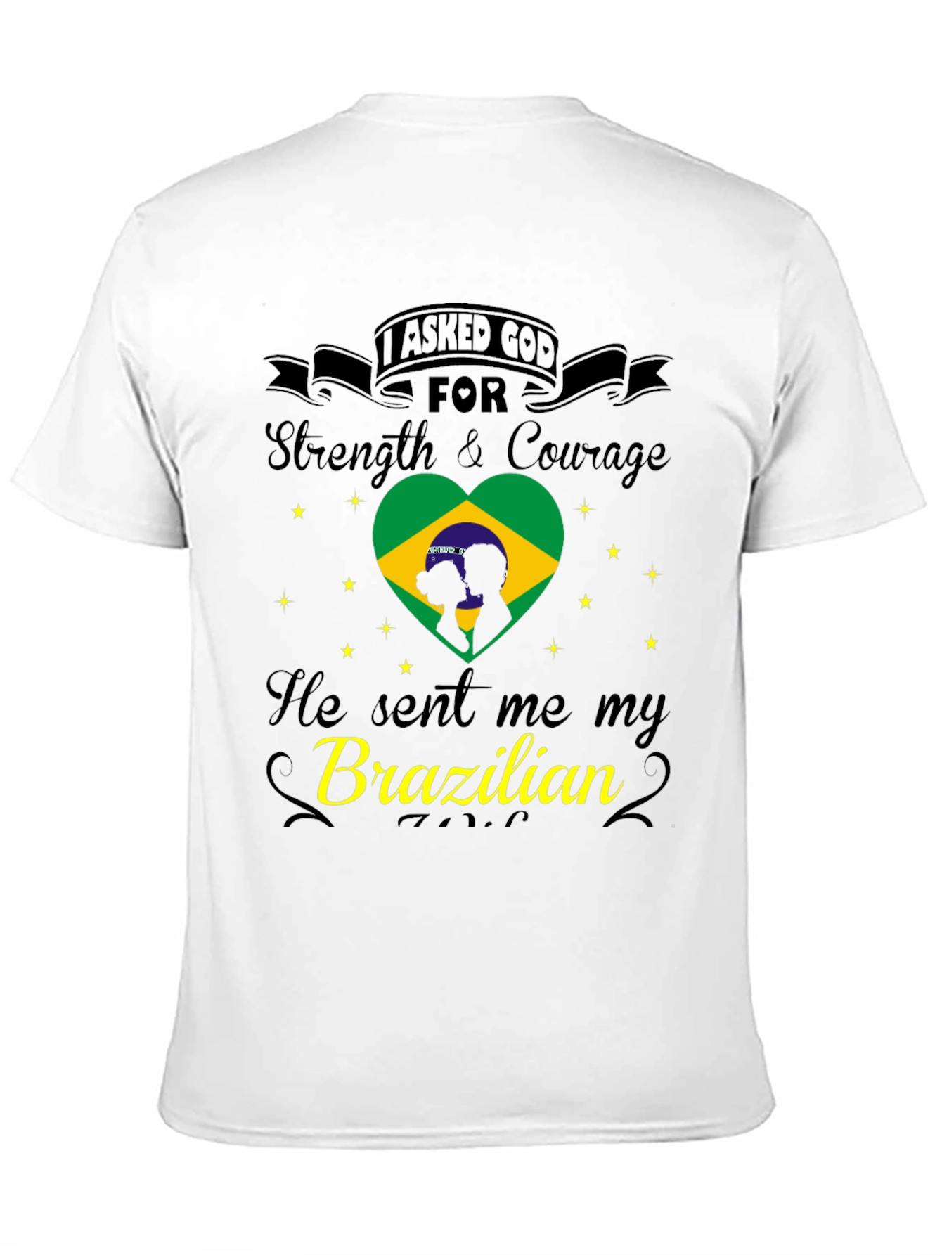 Brazilian Love T-Shirt - Strength & Courage