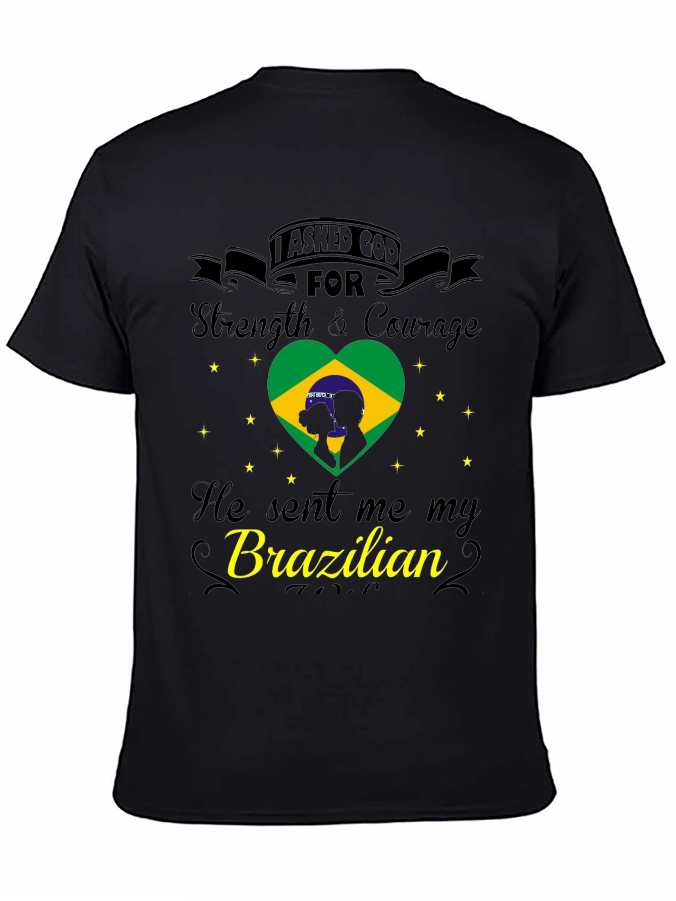 Brazilian Love T-Shirt - Strength & Courage