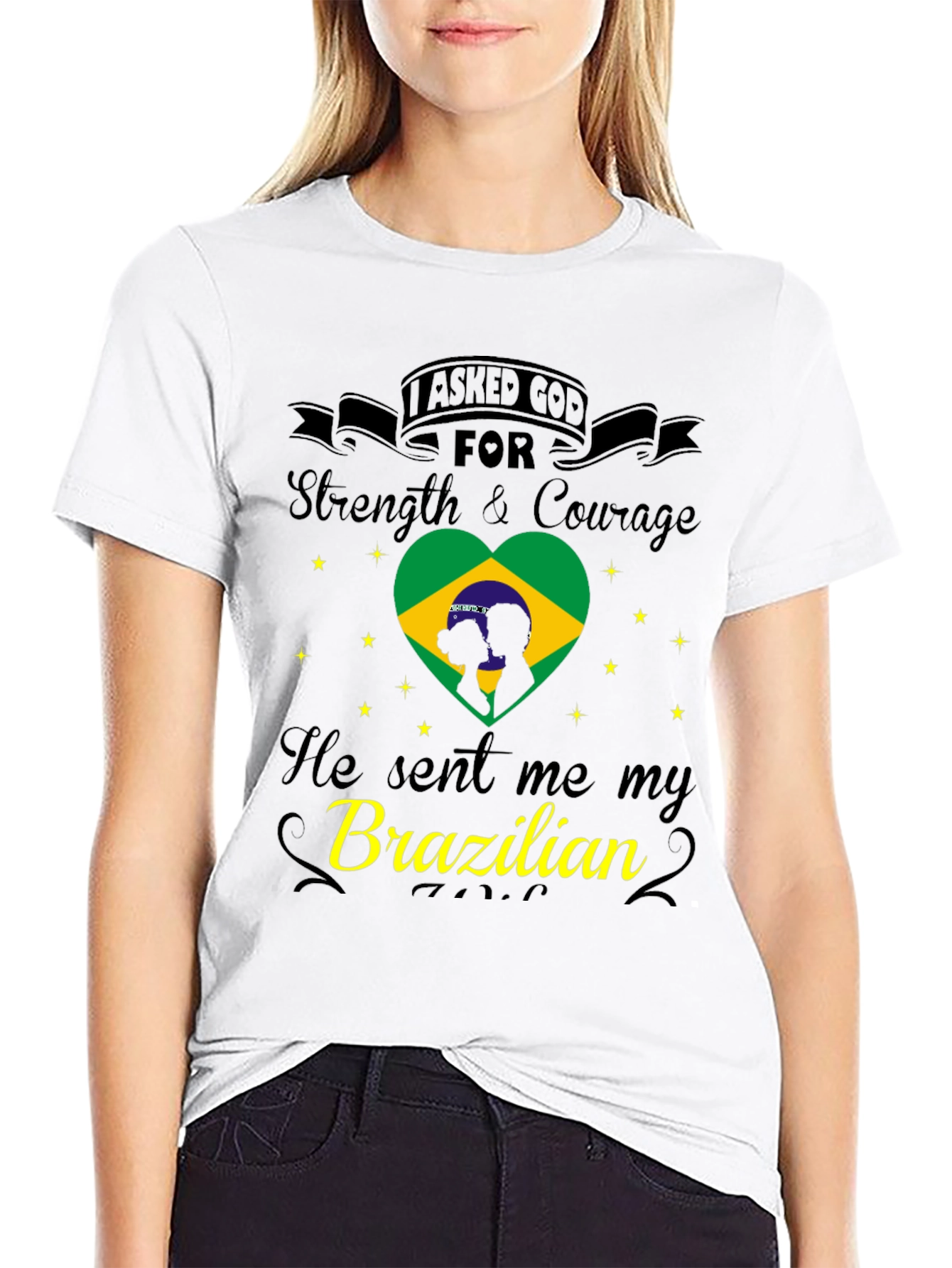 Brazilian Love T-Shirt - Strength & Courage