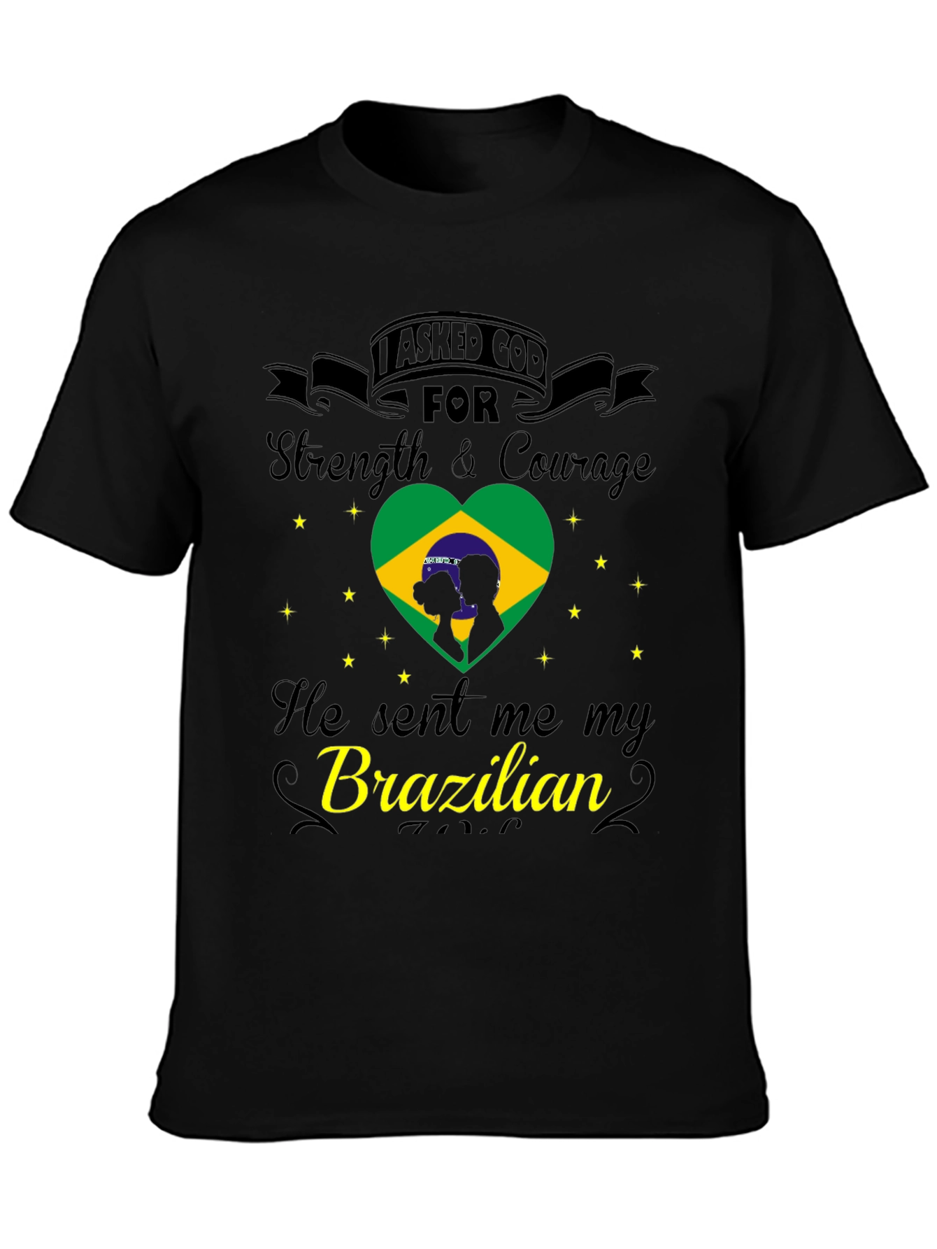 Brazilian Love T-Shirt - Strength & Courage