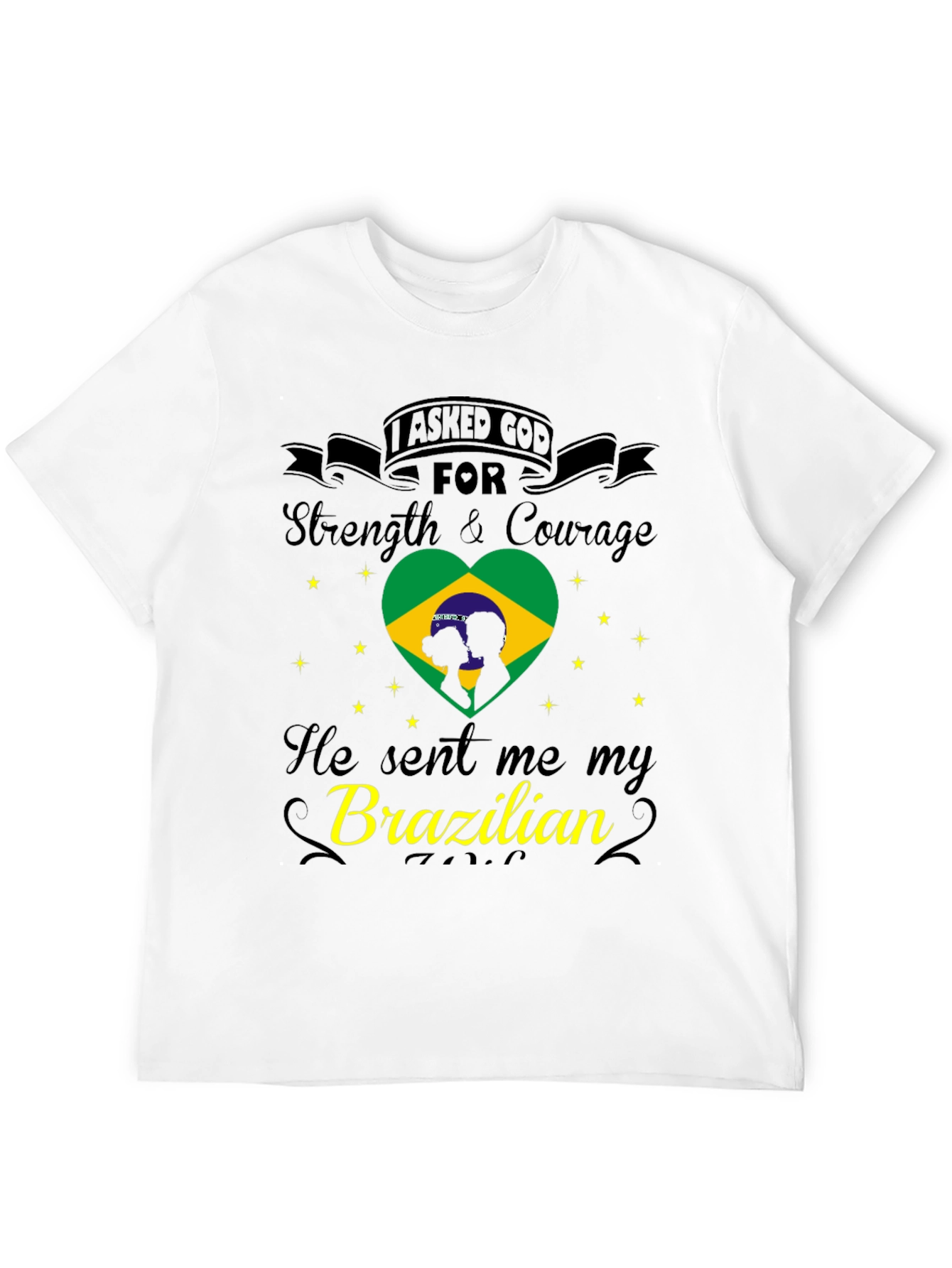 Brazilian Love T-Shirt - Strength & Courage