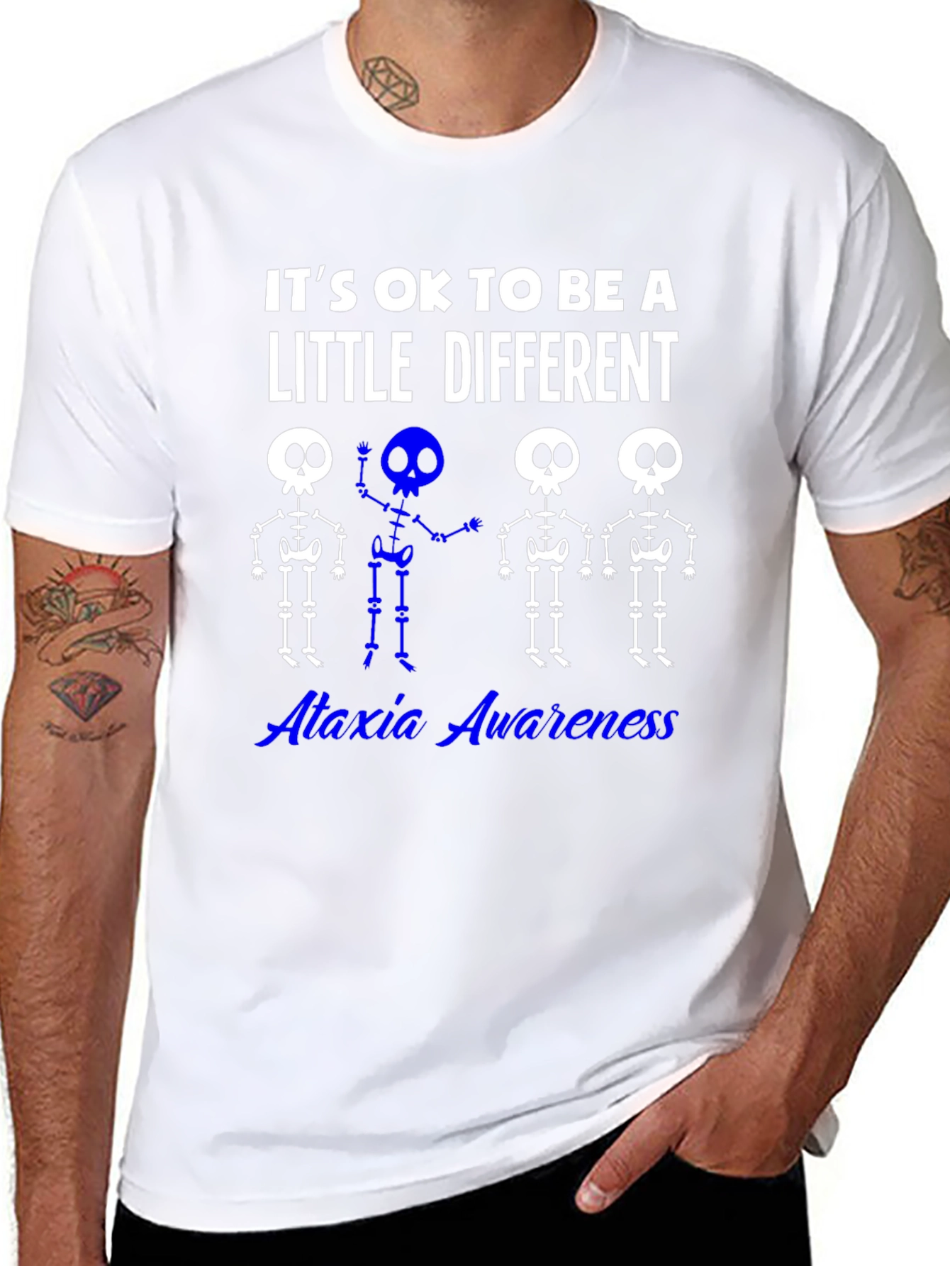 Ataxia Awareness T-Shirt - Be A Little Different