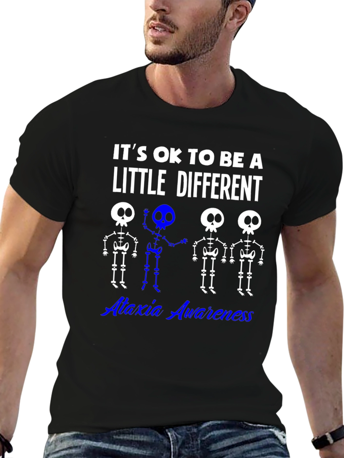 Ataxia Awareness T-Shirt - Be A Little Different