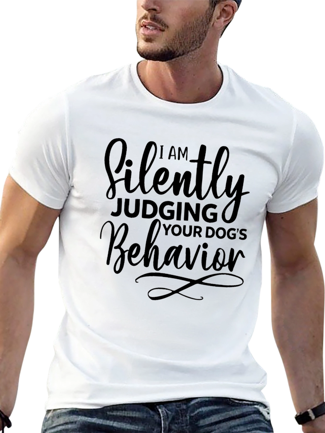 Silently Judging Your Dogs Behavior T-Shirt