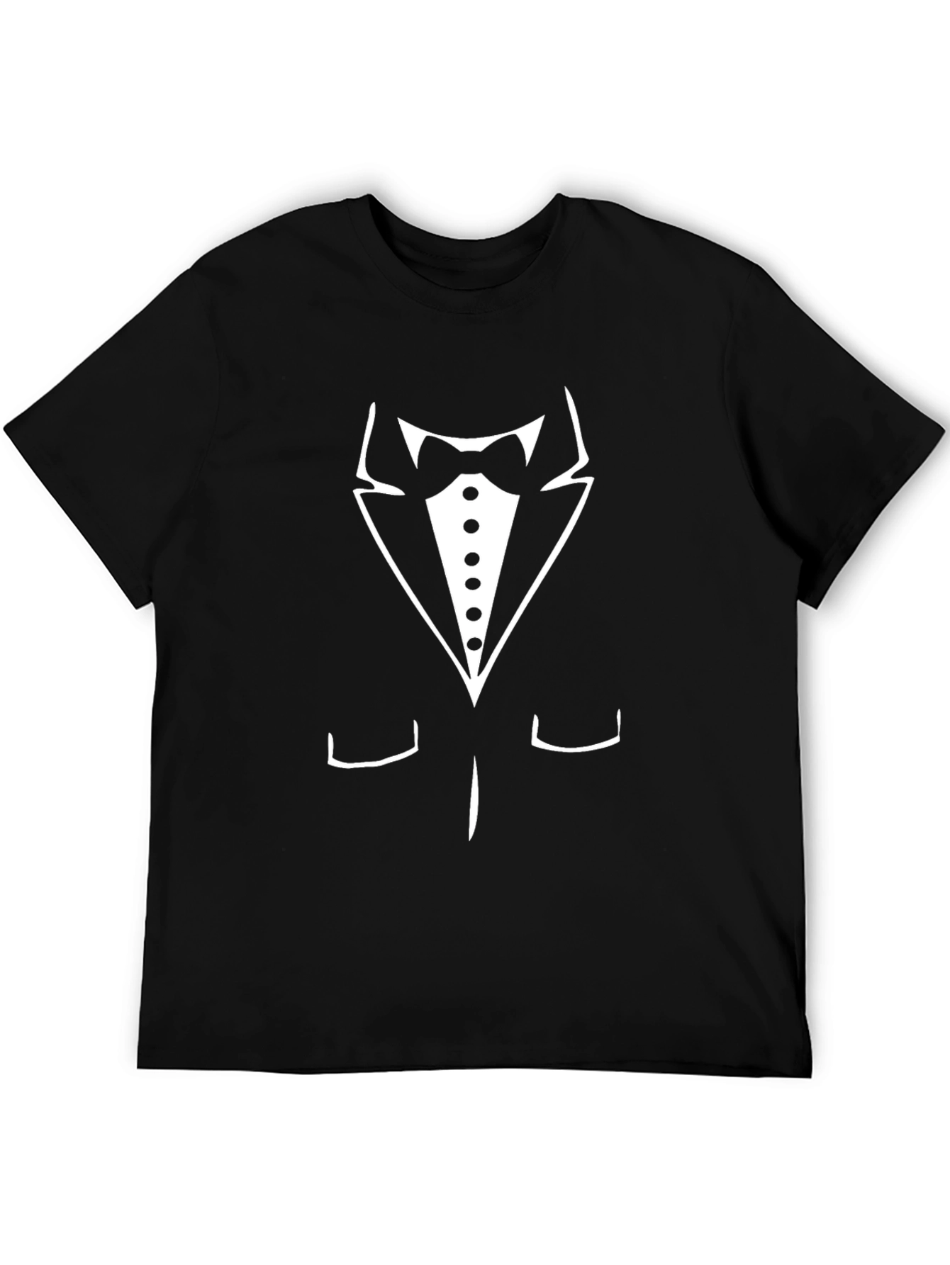Tuxedo T-Shirt - Novelty Bowtie Design