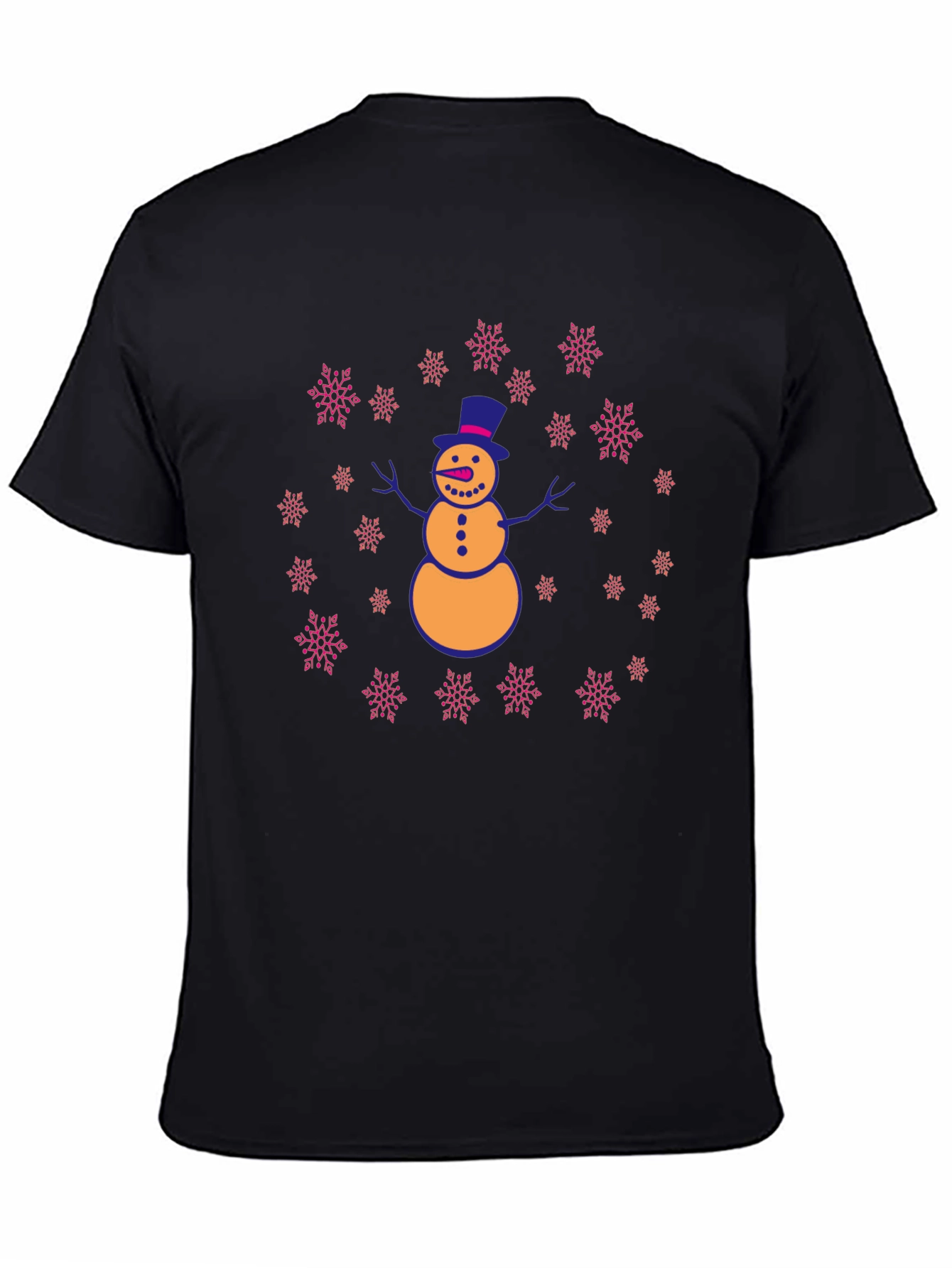Festive Snowman Graphic Tee