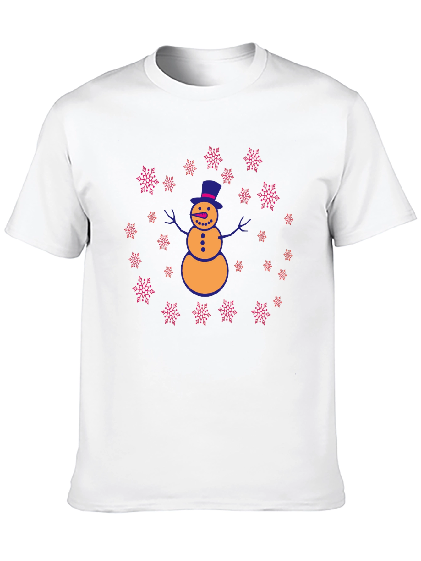 Festive Snowman Graphic Tee