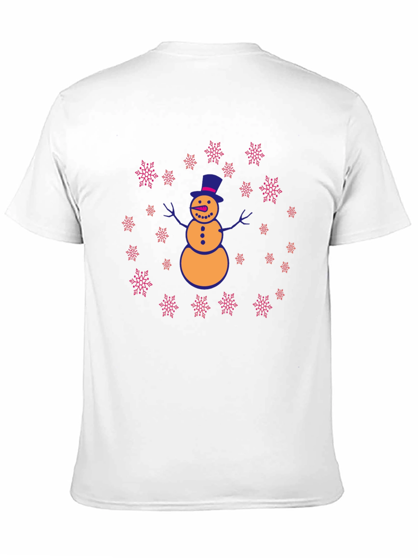 Festive Snowman Graphic Tee