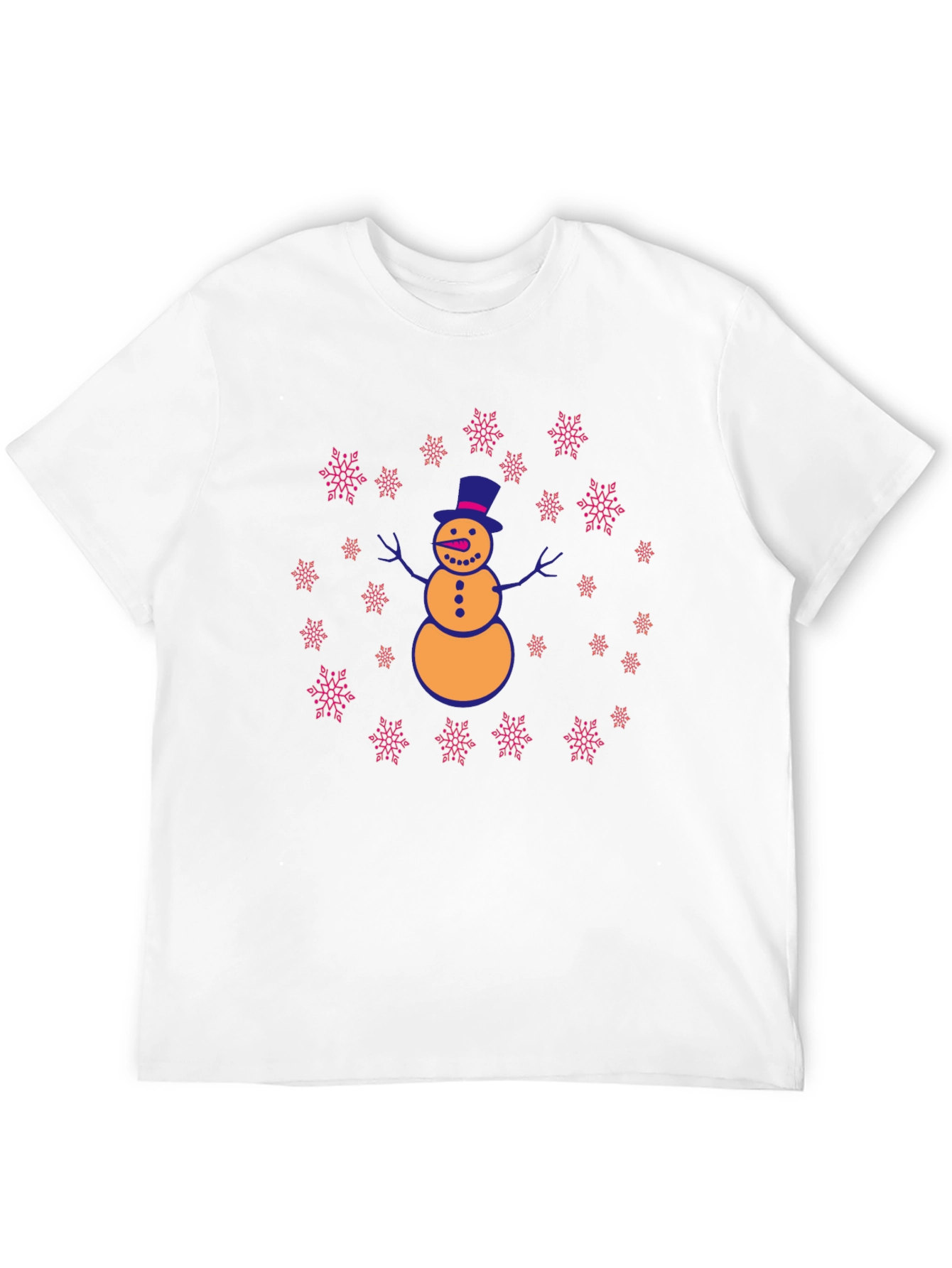 Festive Snowman Graphic Tee