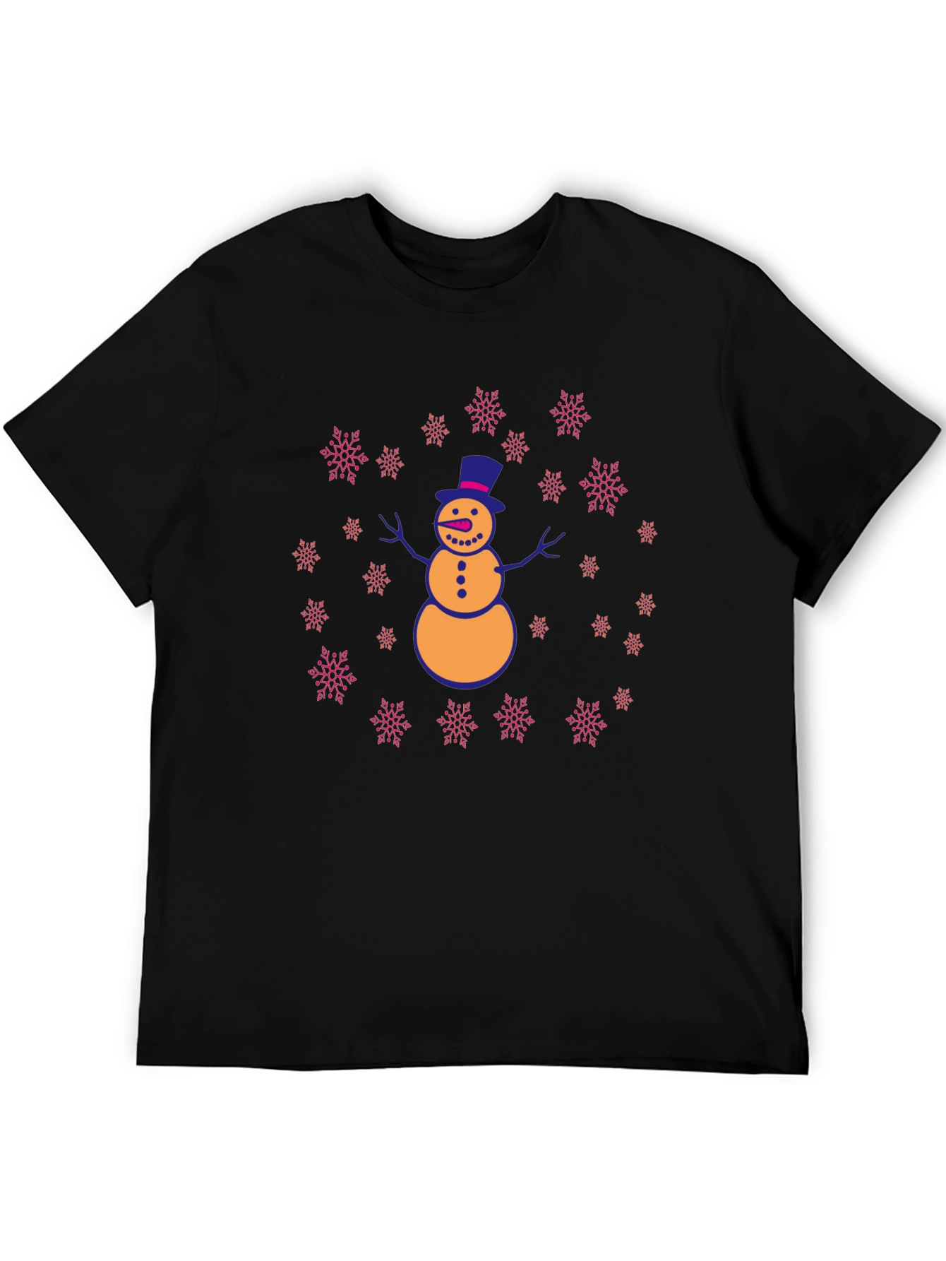 Festive Snowman Graphic Tee