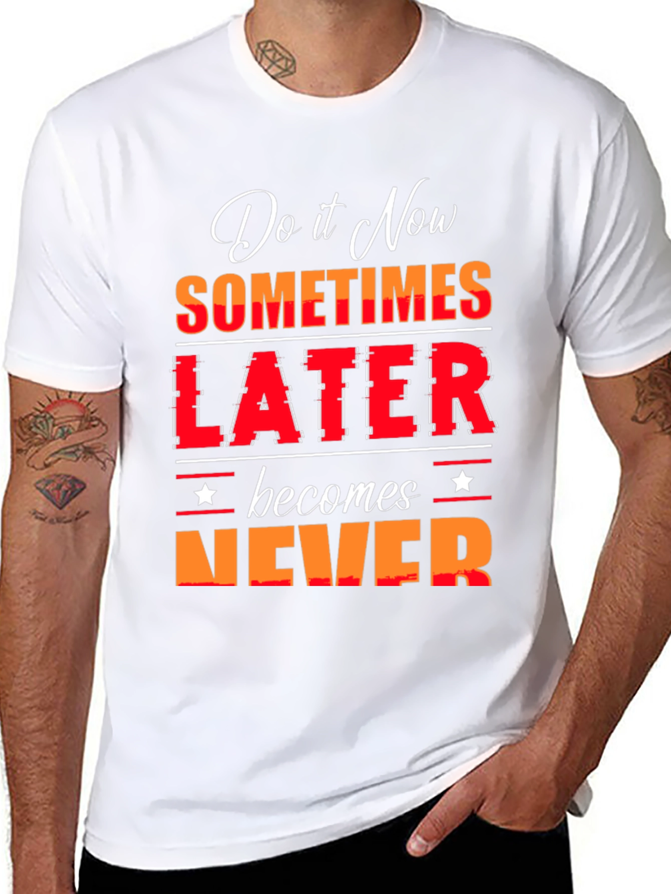Do it Now T-Shirt - Motivational Graphic Tee