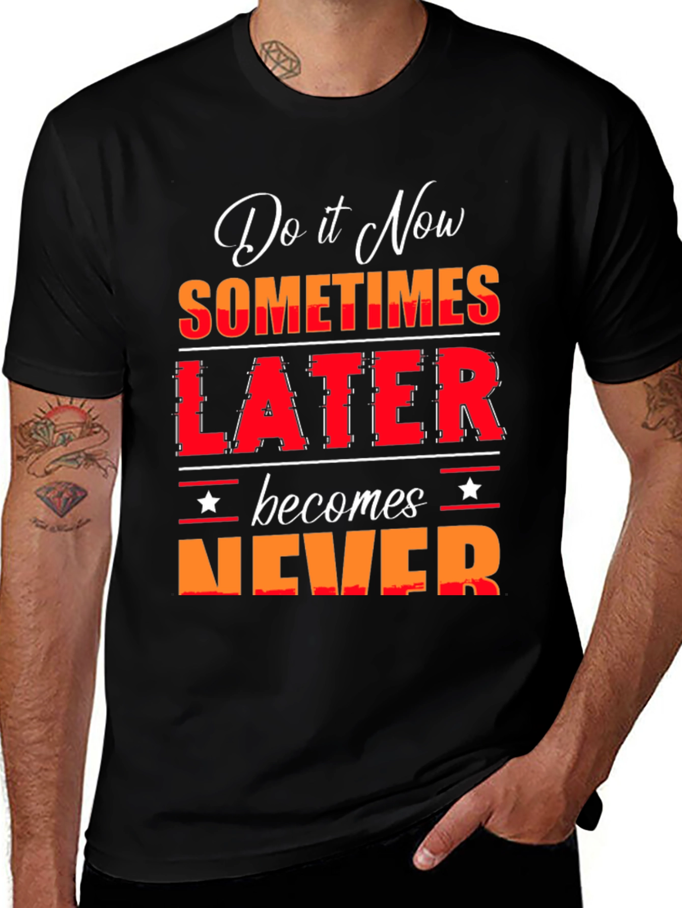 Do it Now T-Shirt - Motivational Graphic Tee