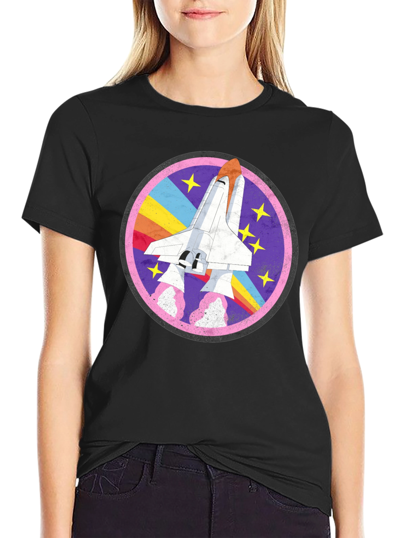 Space Shuttle Retro Graphic Tee