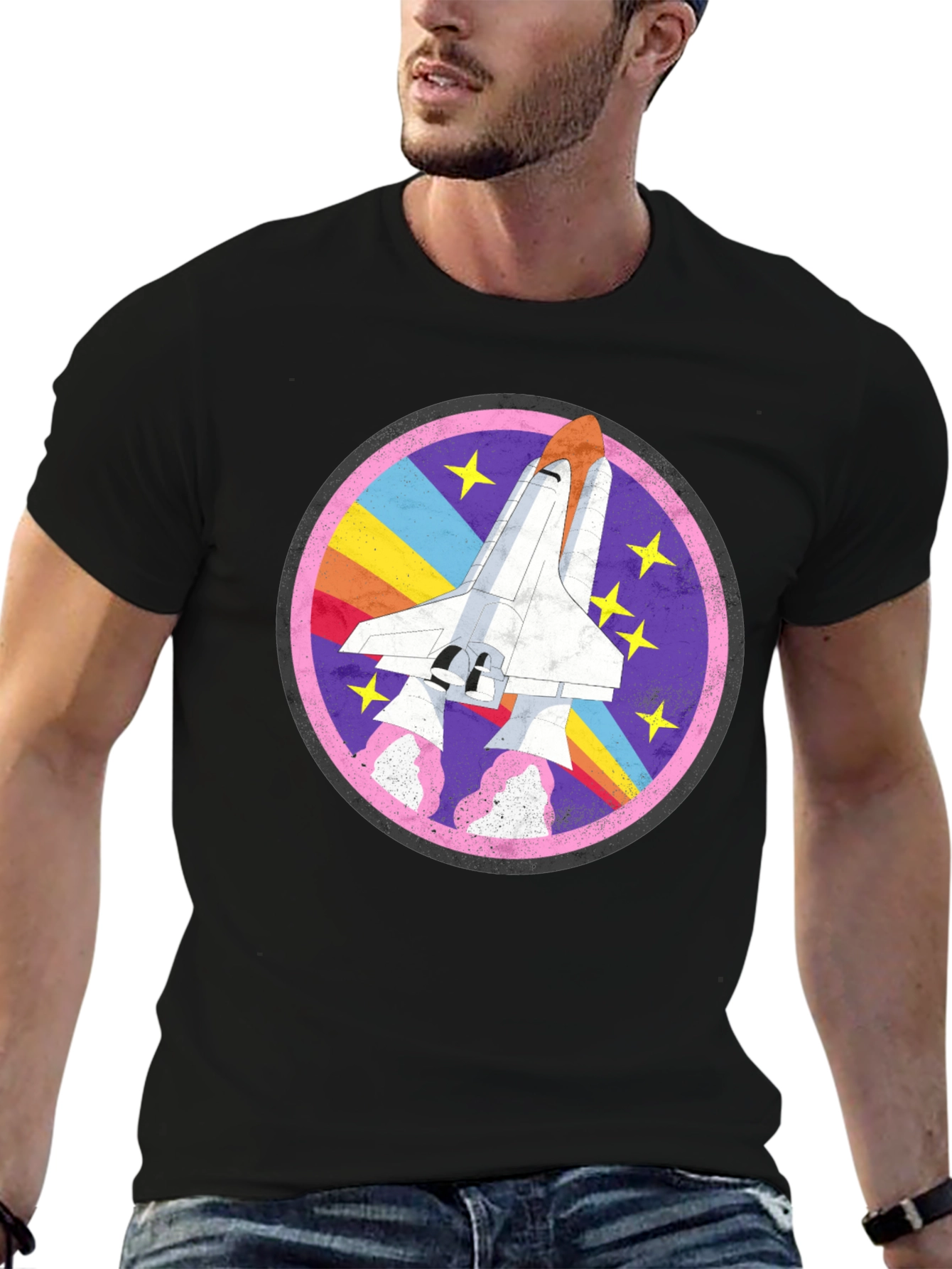 Space Shuttle Retro Graphic Tee