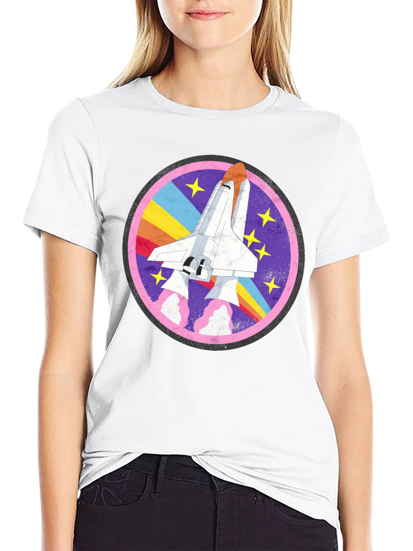 Space Shuttle Retro Graphic Tee