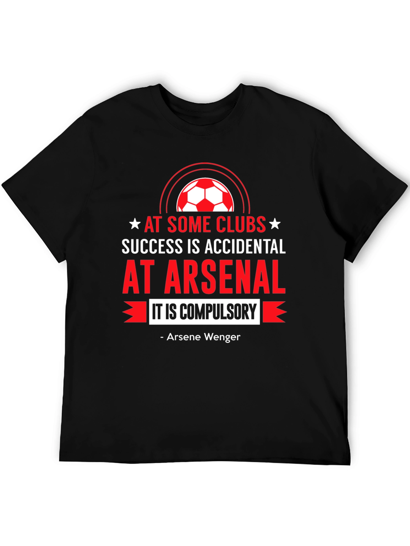 Arsenal Soccer T-Shirt - Compulsory Success