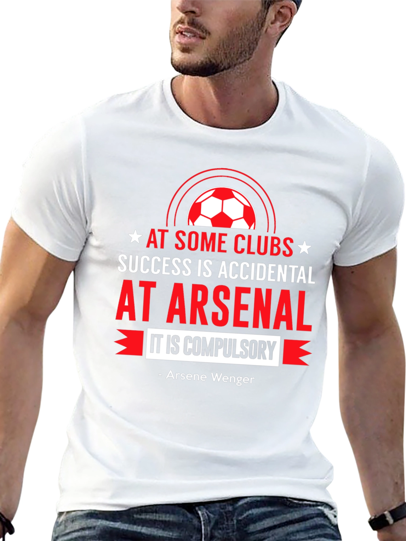 Arsenal Soccer T-Shirt - Compulsory Success