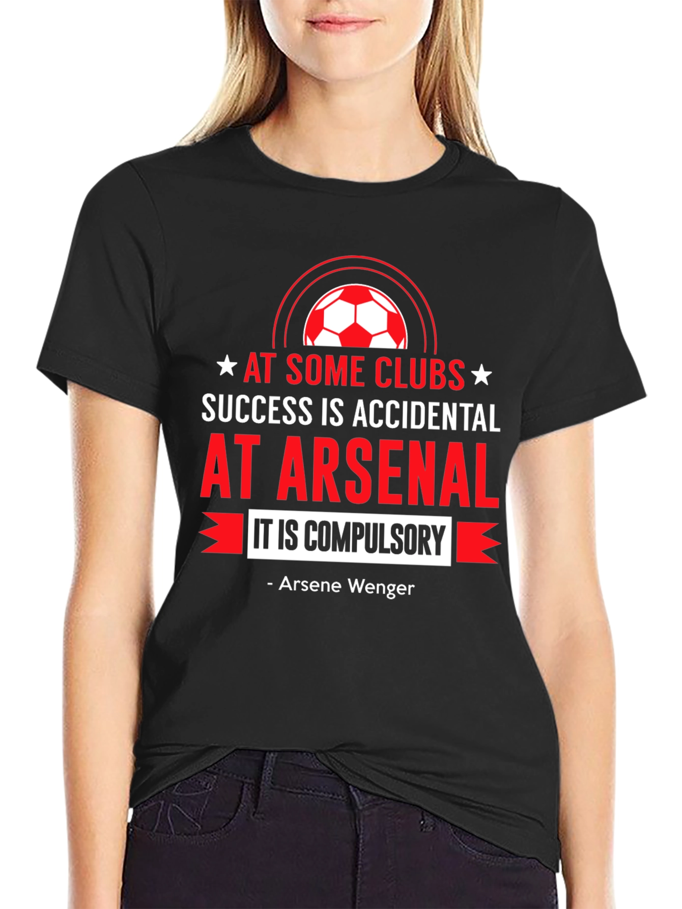 Arsenal Soccer T-Shirt - Compulsory Success