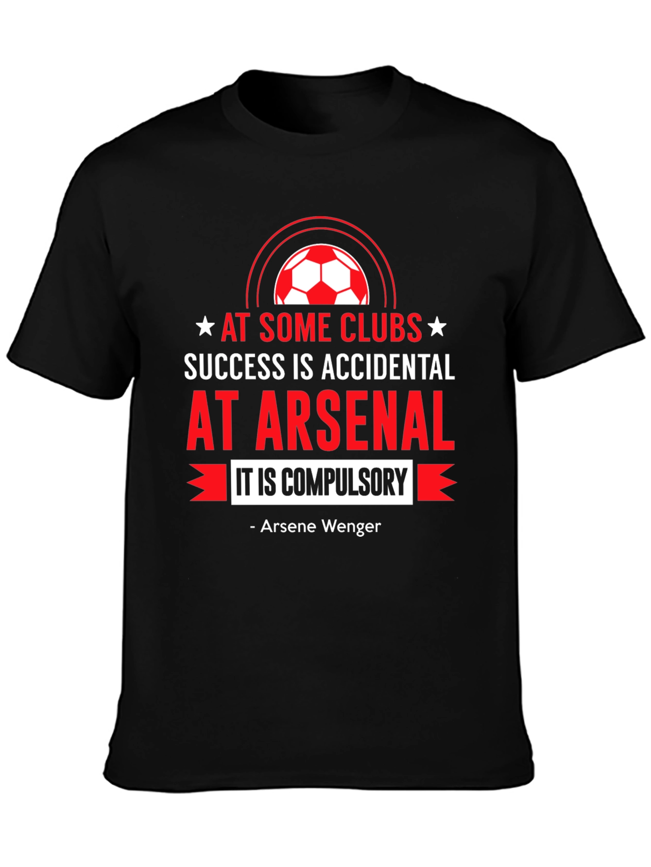 Arsenal Soccer T-Shirt - Compulsory Success