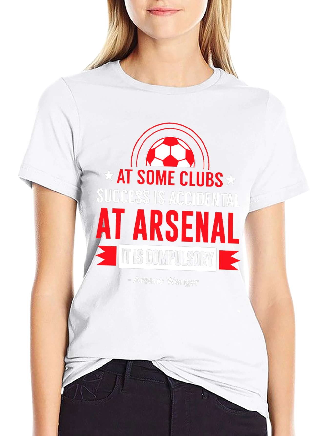 Arsenal Soccer T-Shirt - Compulsory Success