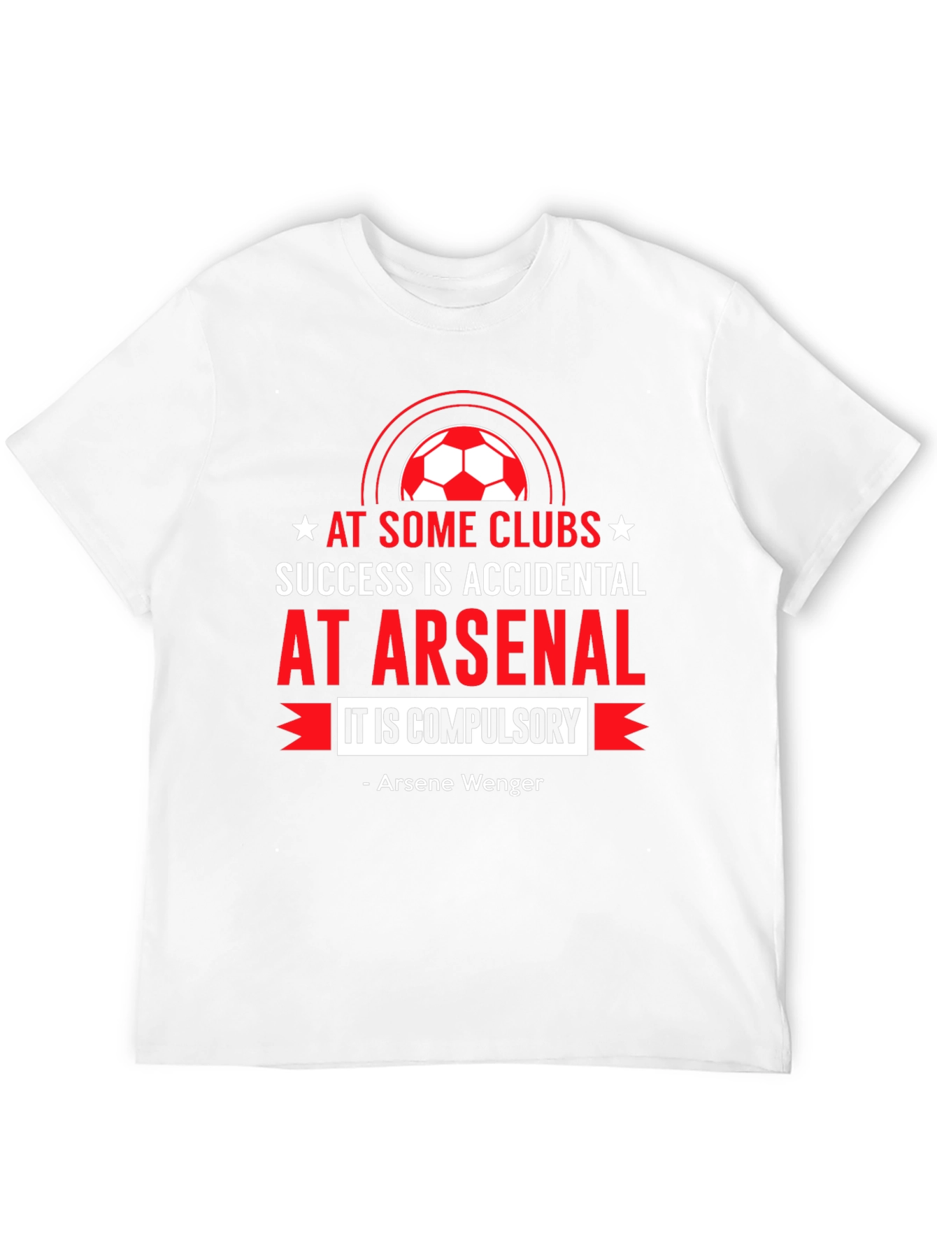 Arsenal Soccer T-Shirt - Compulsory Success