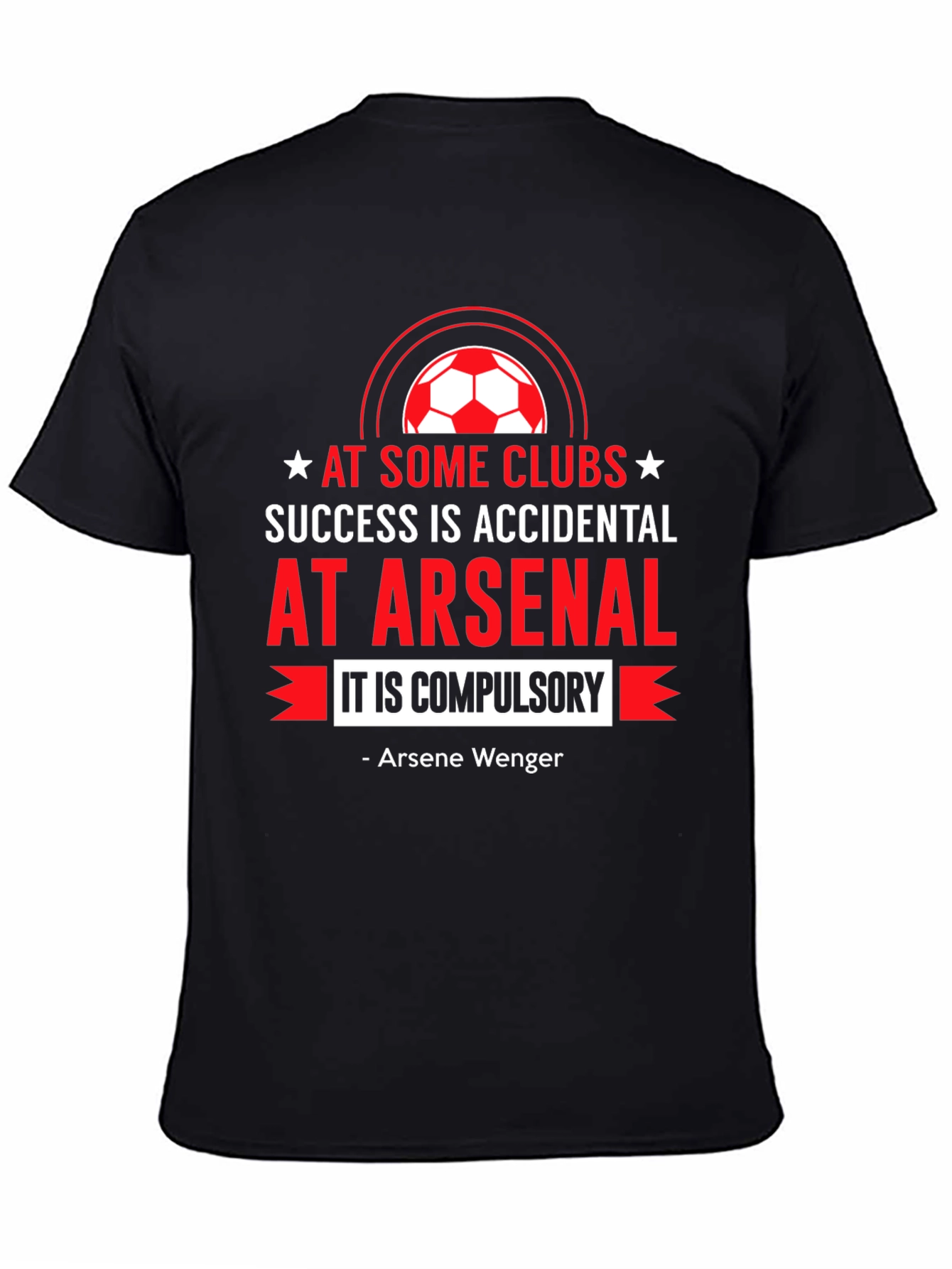 Arsenal Soccer T-Shirt - Compulsory Success