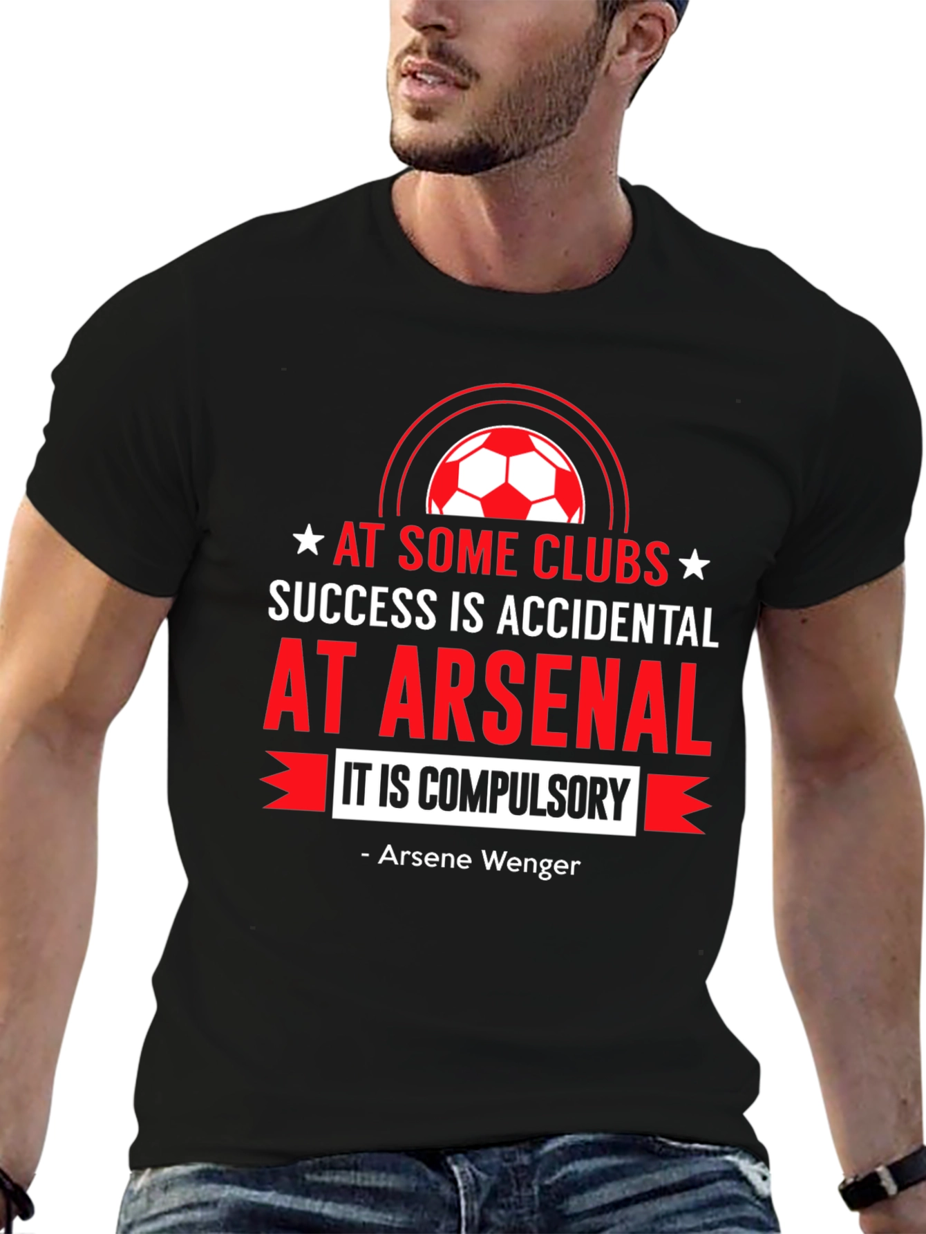Arsenal Soccer T-Shirt - Compulsory Success