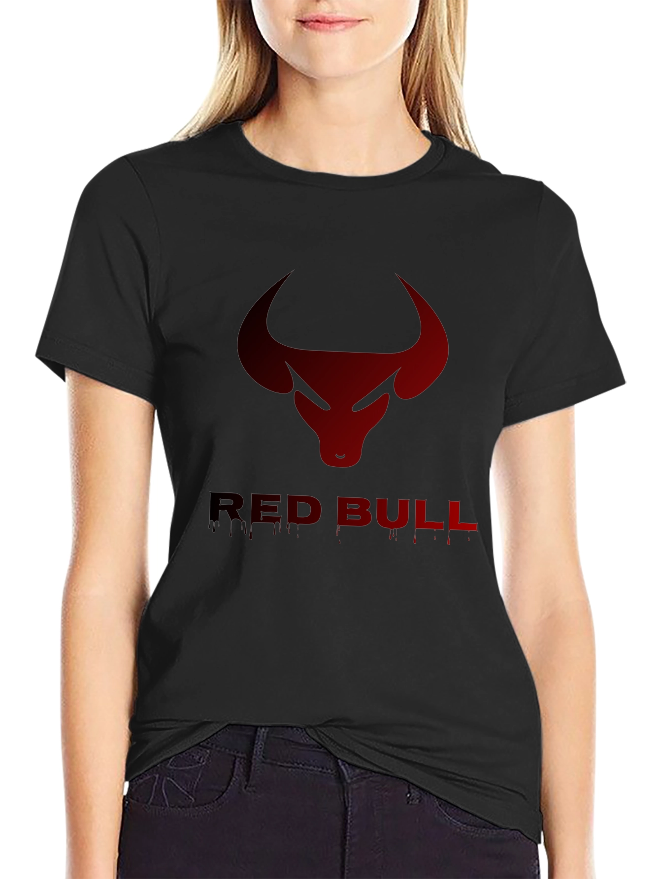 Red Bull Graphic Black T-Shirt