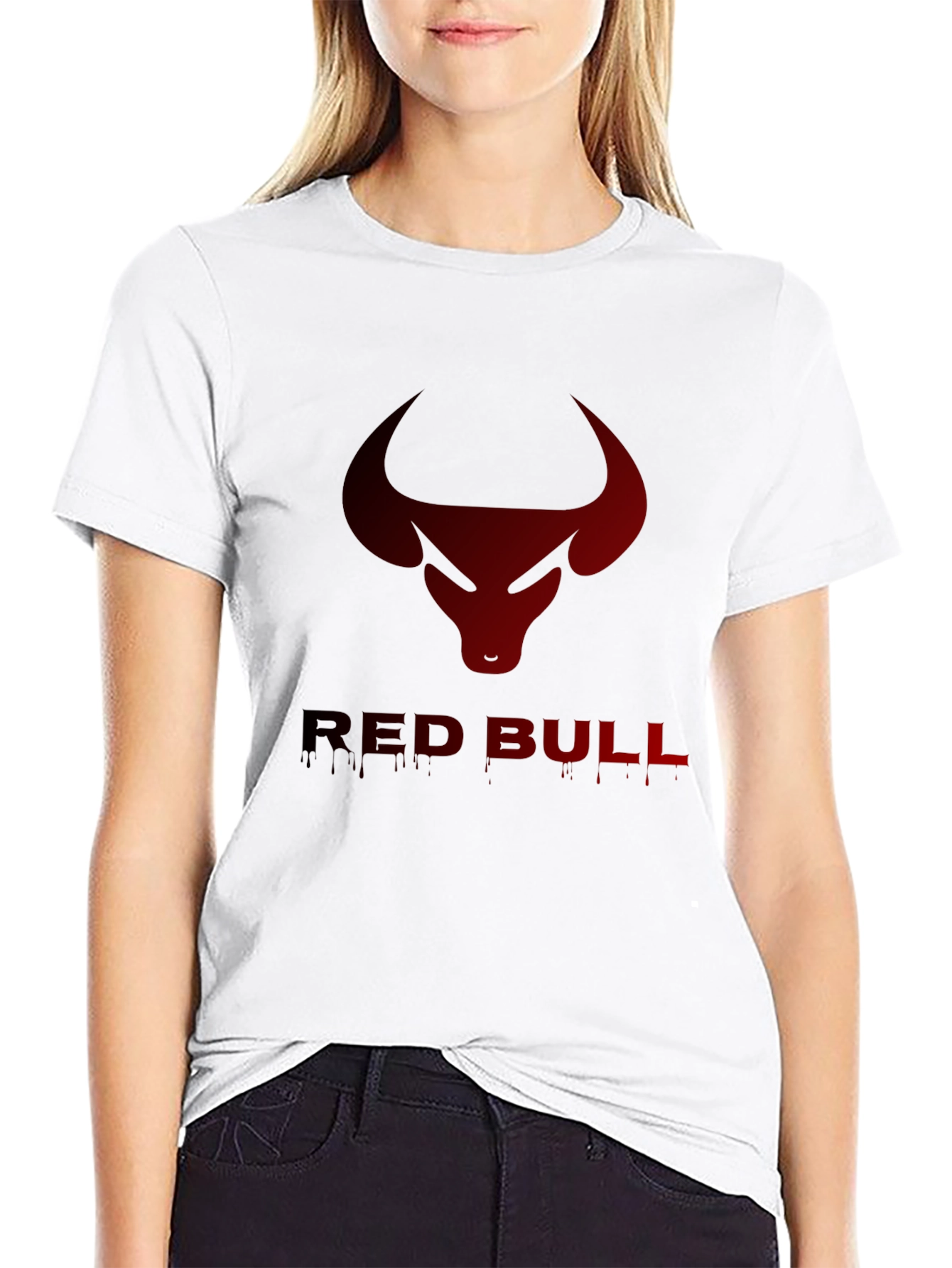 Red Bull Graphic Black T-Shirt
