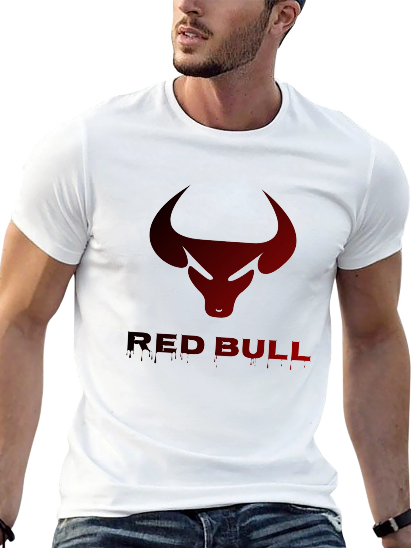 Red Bull Graphic Black T-Shirt