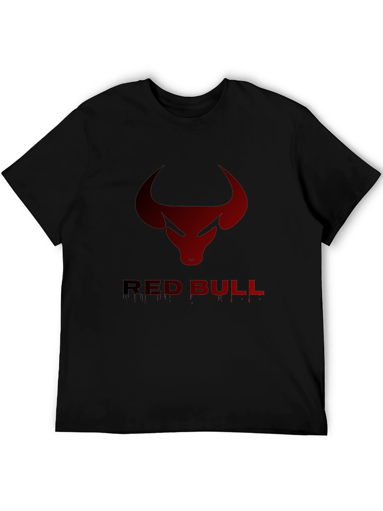 Red Bull Graphic Black T-Shirt