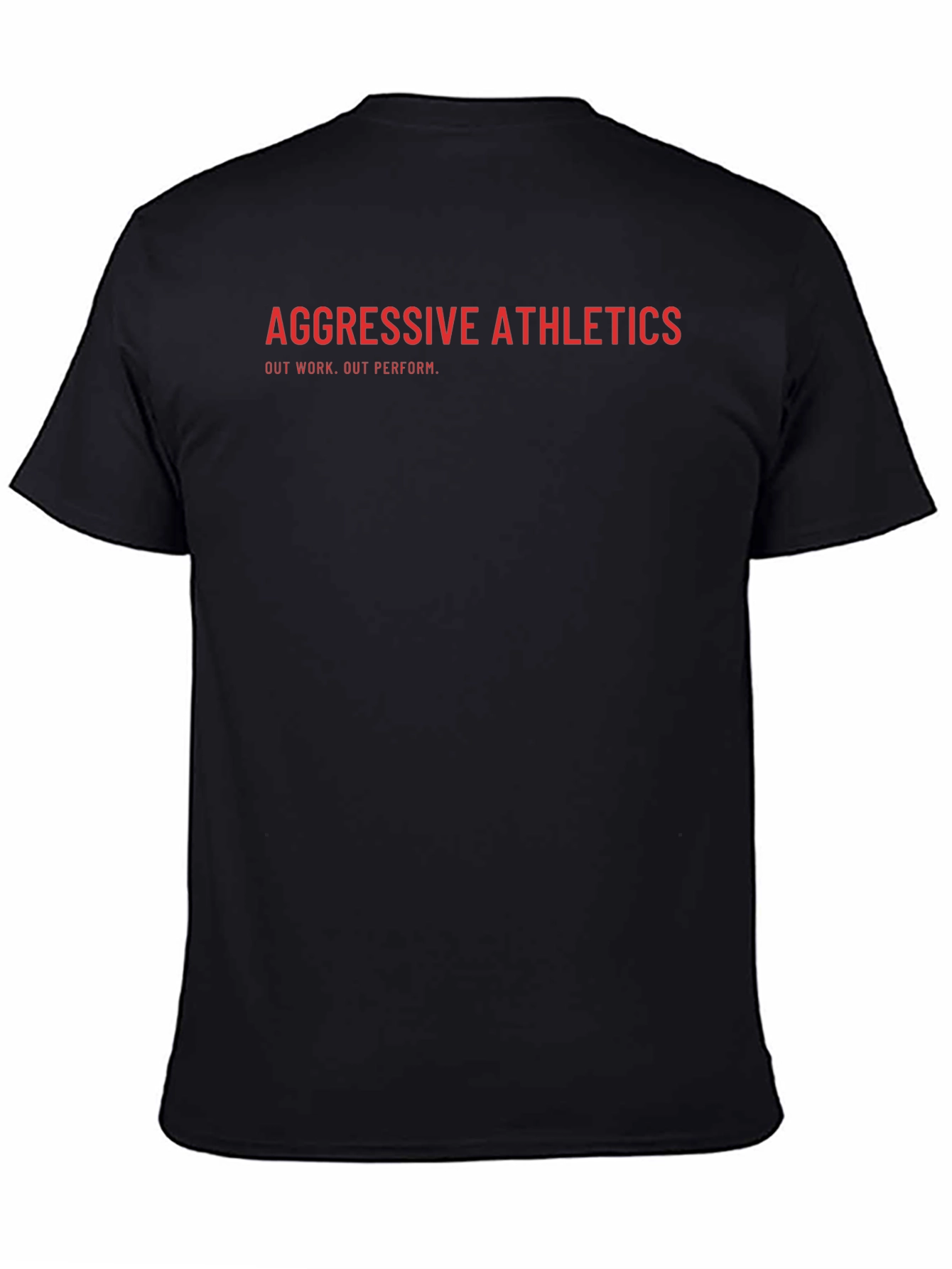Aggressive Athletics Black T-Shirt