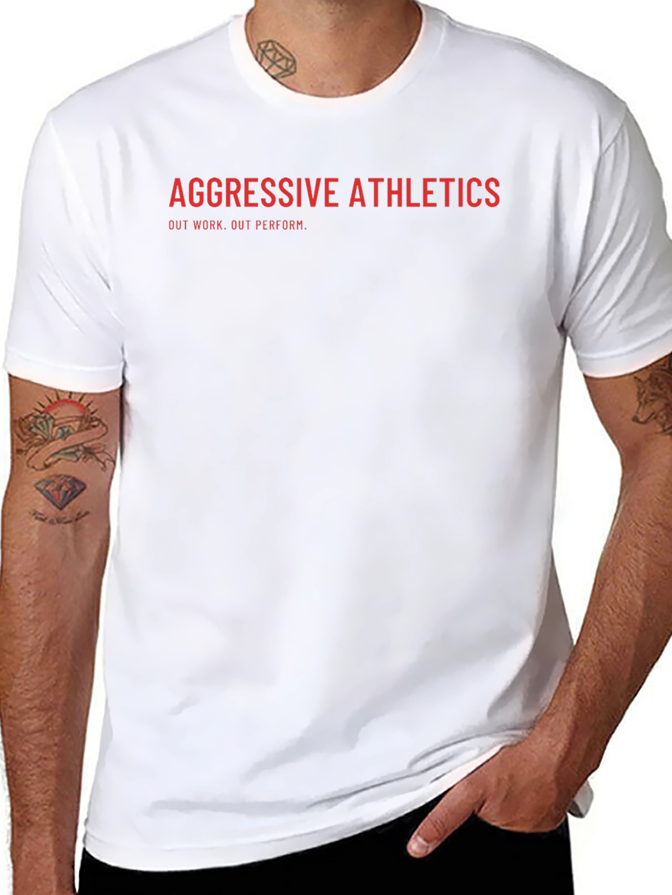 Aggressive Athletics Black T-Shirt