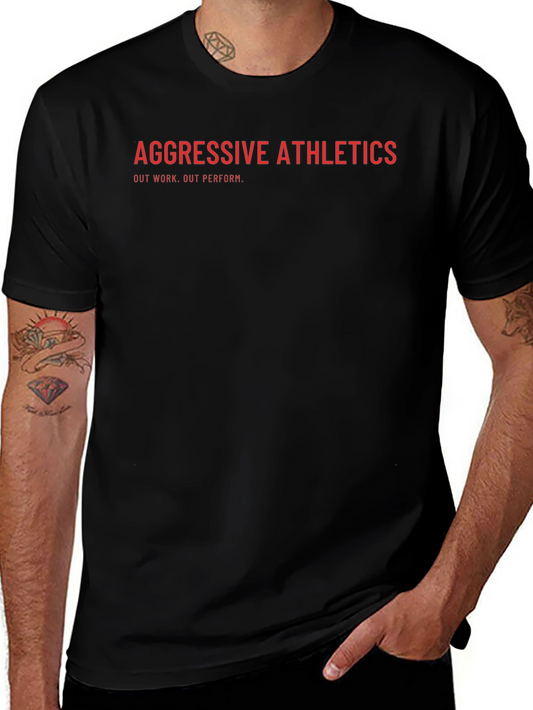 Aggressive Athletics Black T-Shirt