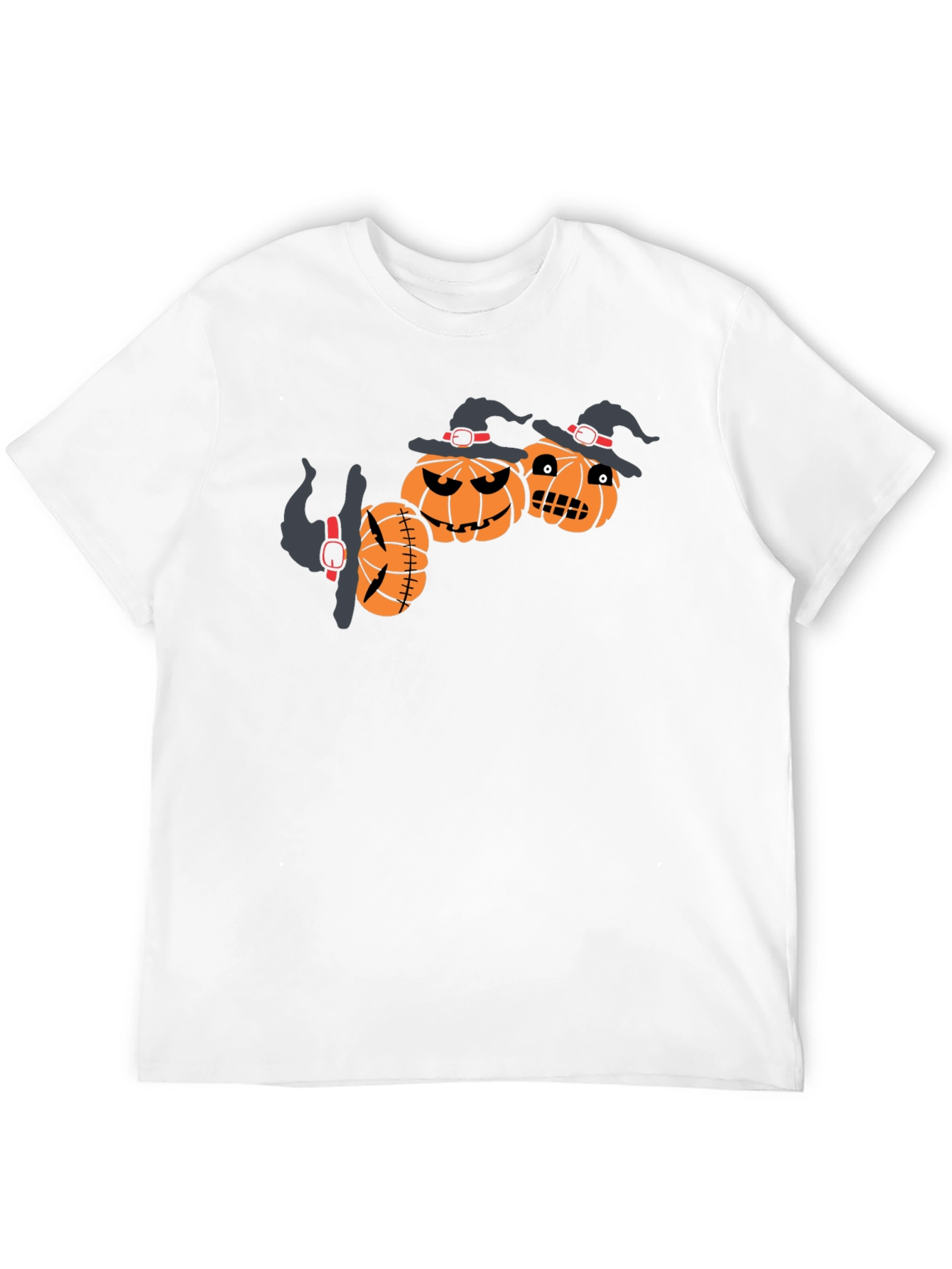 Halloween Pumpkin Witch T-Shirt