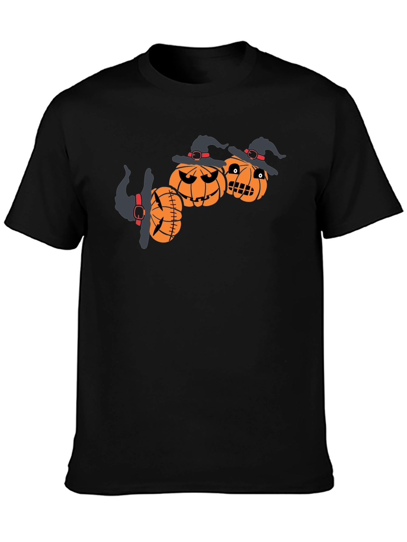 Halloween Pumpkin Witch T-Shirt