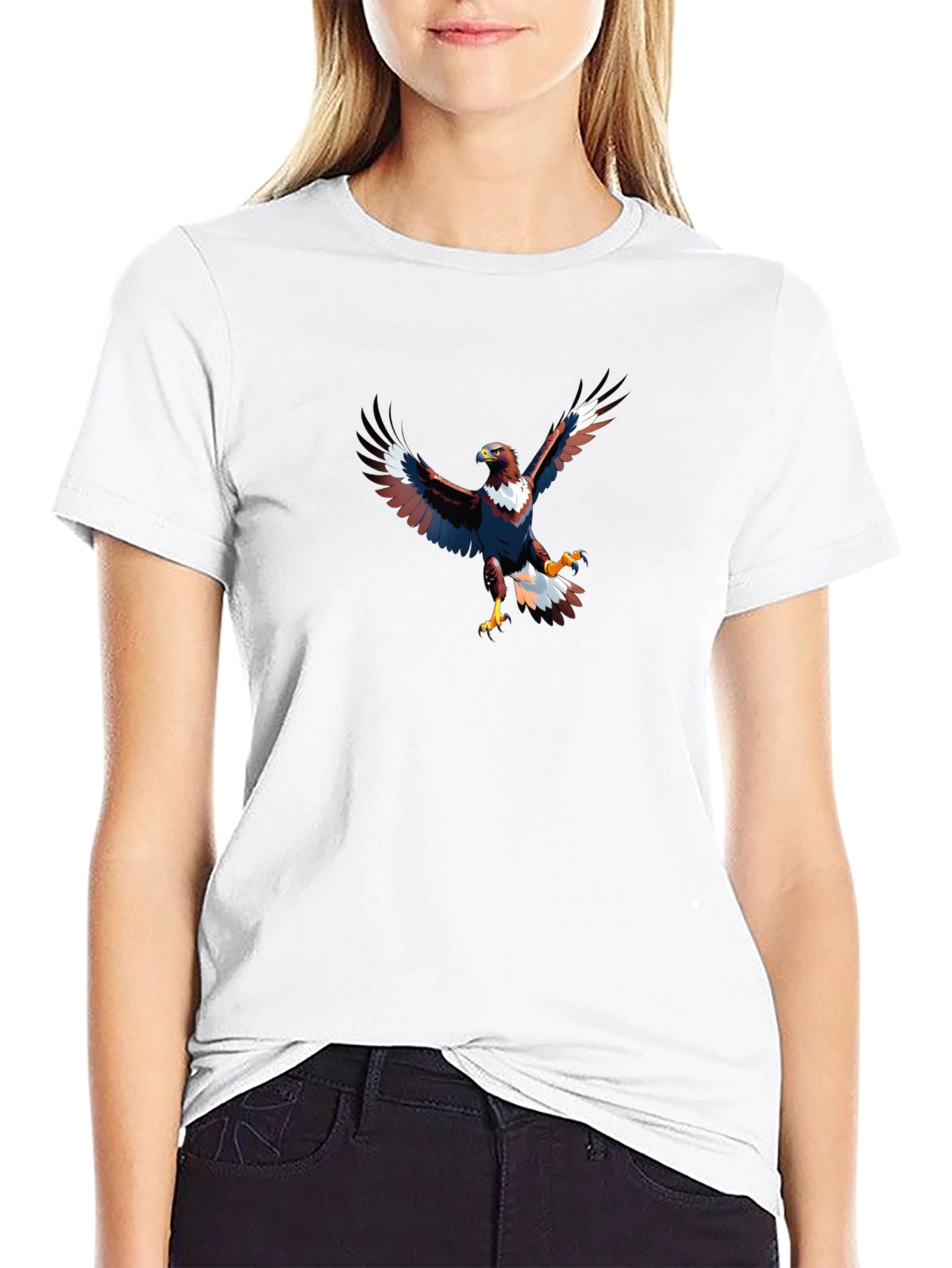 Eagle Graphic Black T-Shirt