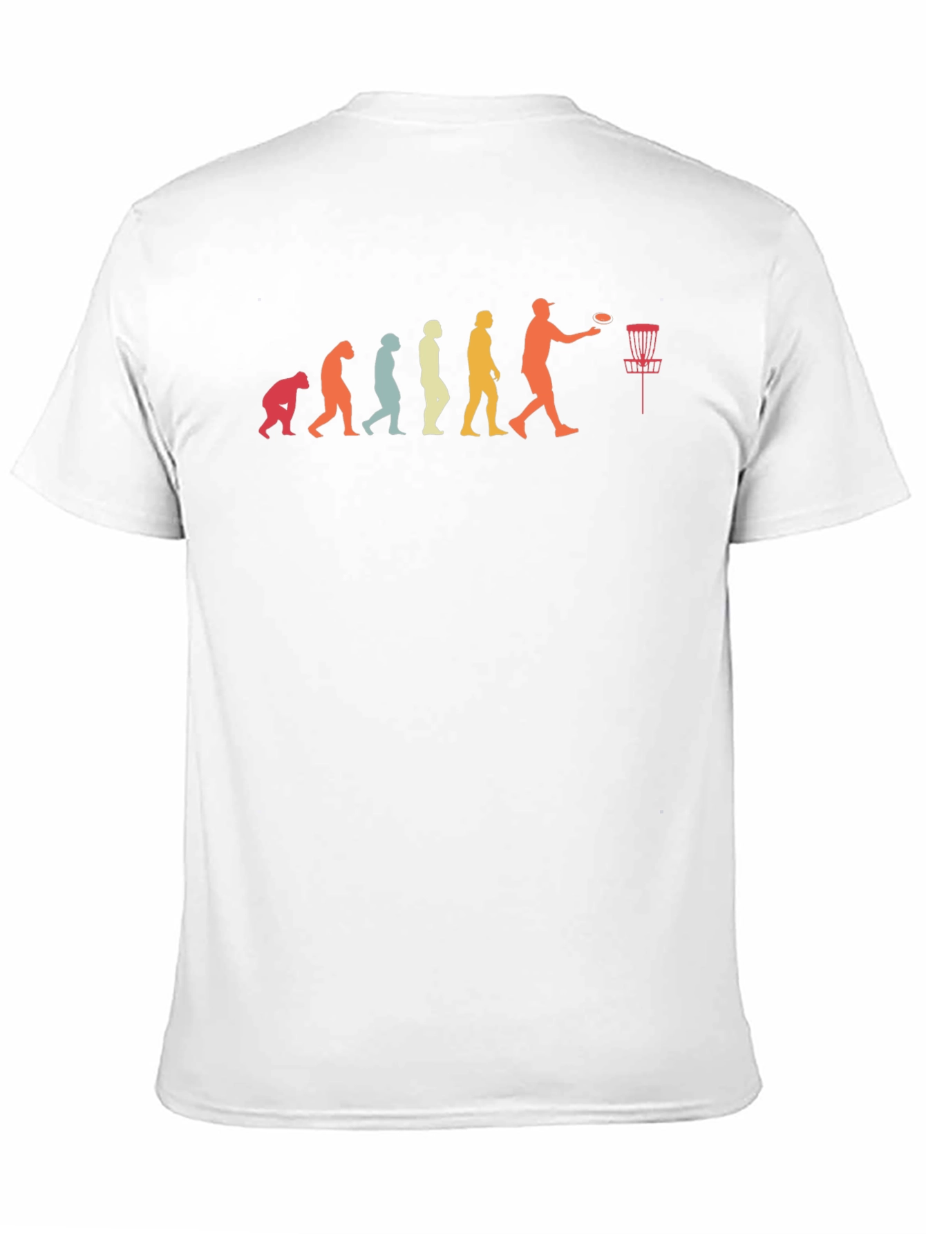 Disc Golf Evolution T-Shirt Black