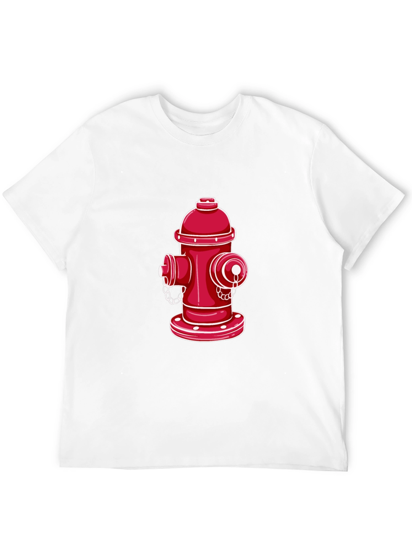 Fire Hydrant Graphic Tee - Black