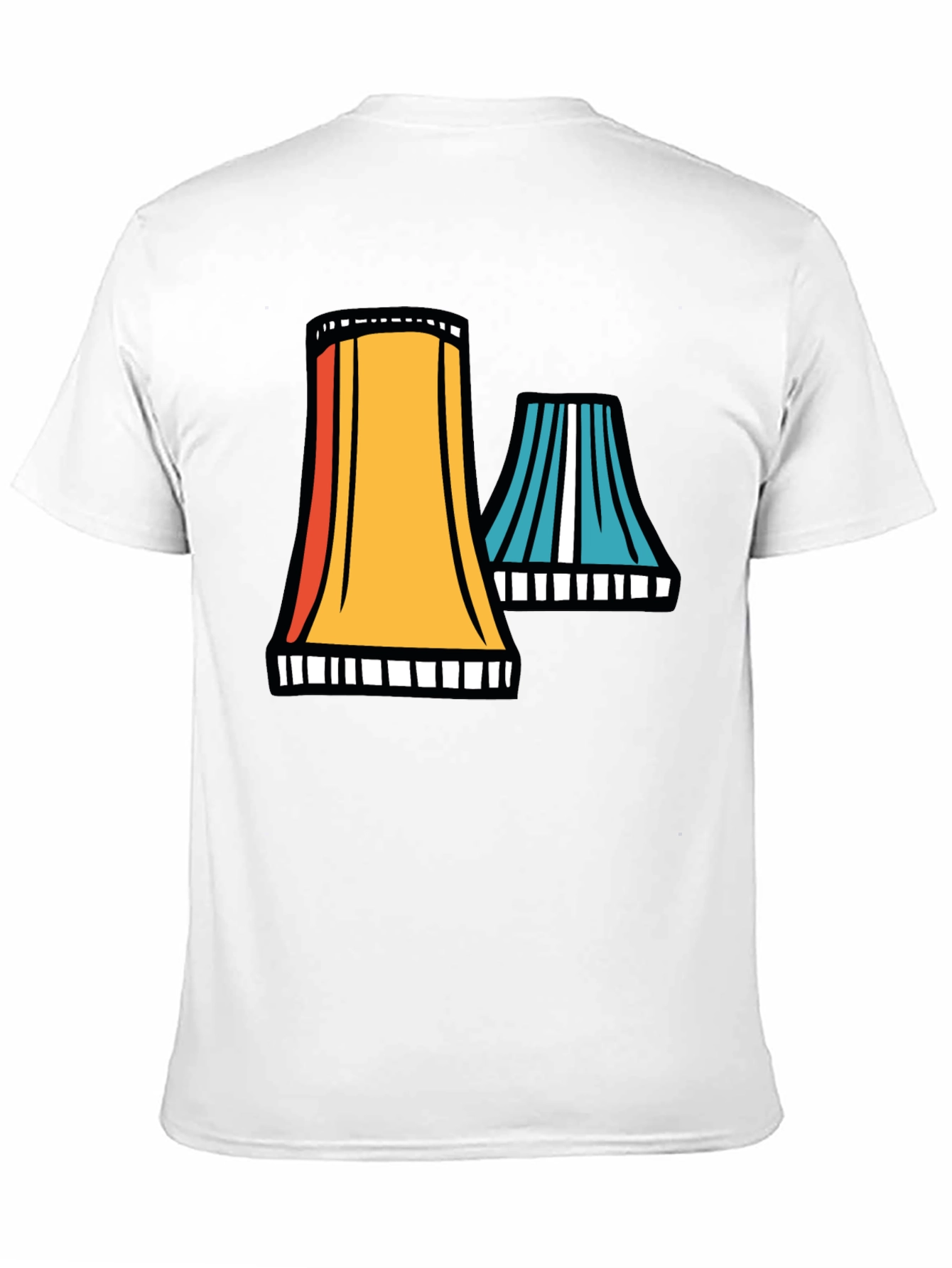 Cooling Tower Graphic Tee - Retro Style
