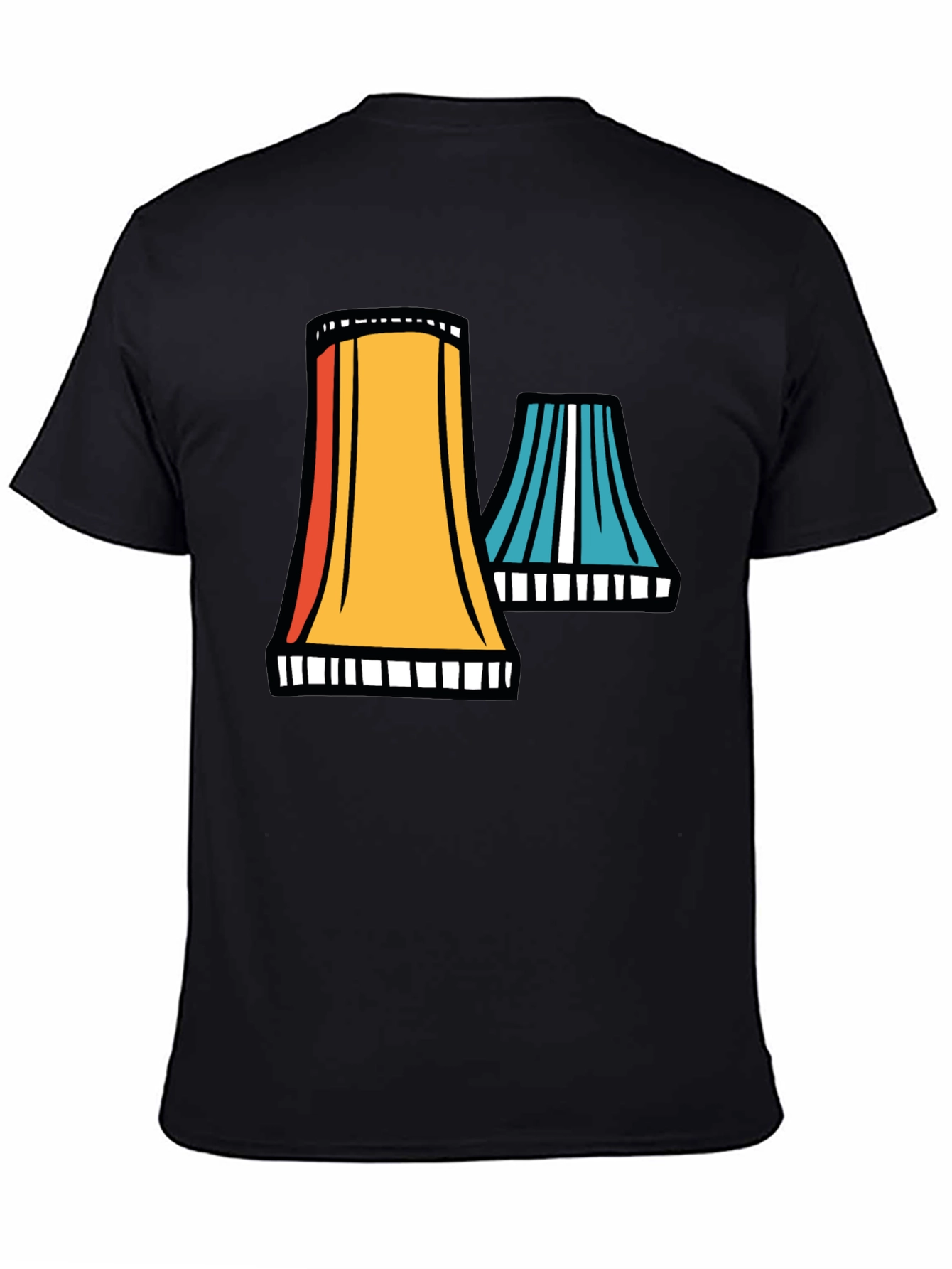 Cooling Tower Graphic Tee - Retro Style