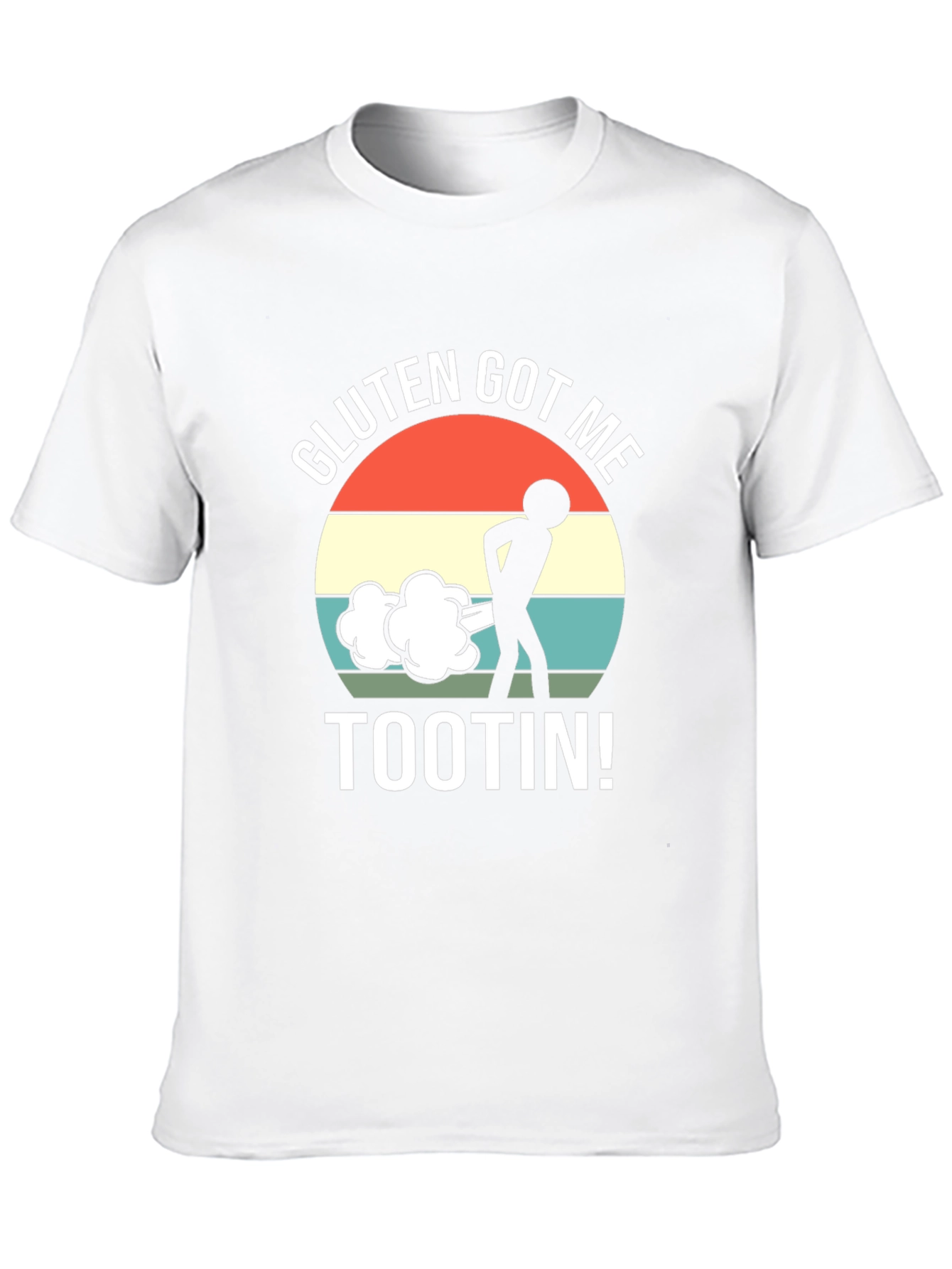 Gluten Got Me Tootin Graphic T-Shirt