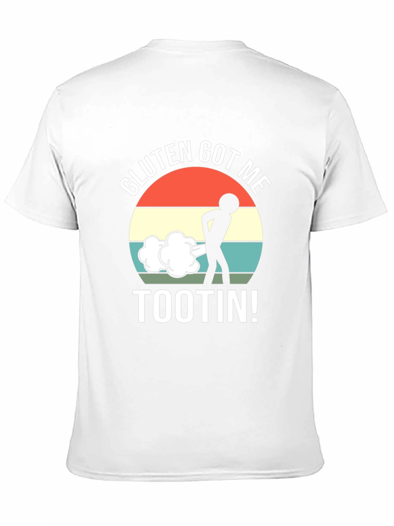Gluten Got Me Tootin Graphic T-Shirt