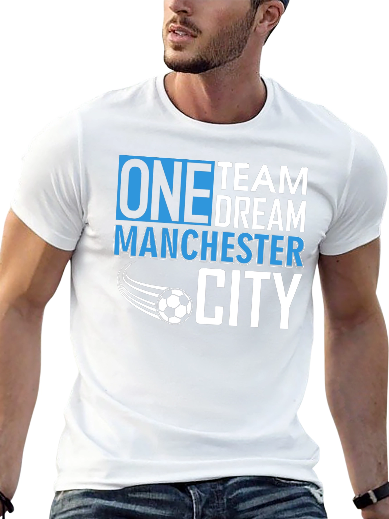 Manchester City Soccer Fan T-Shirt